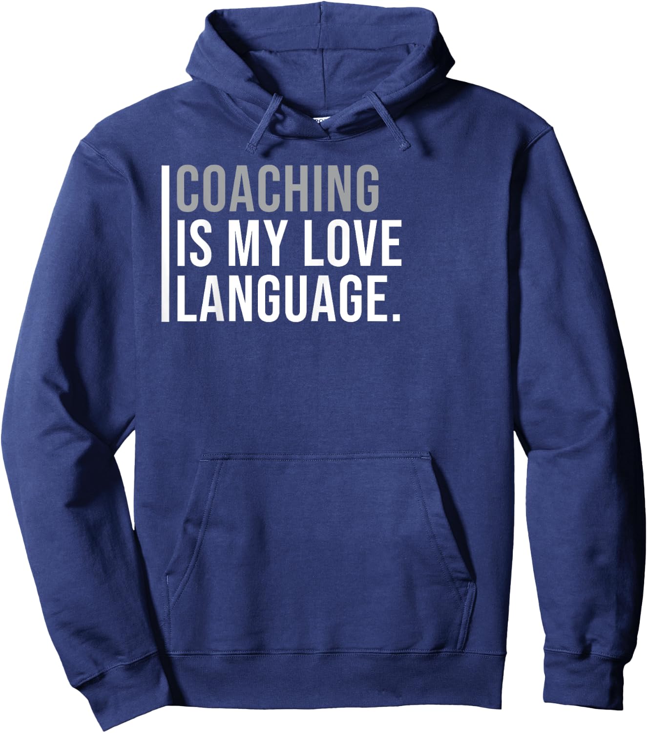 Leadership Coach Meme Quote Hoodie - Hoodie | Navy