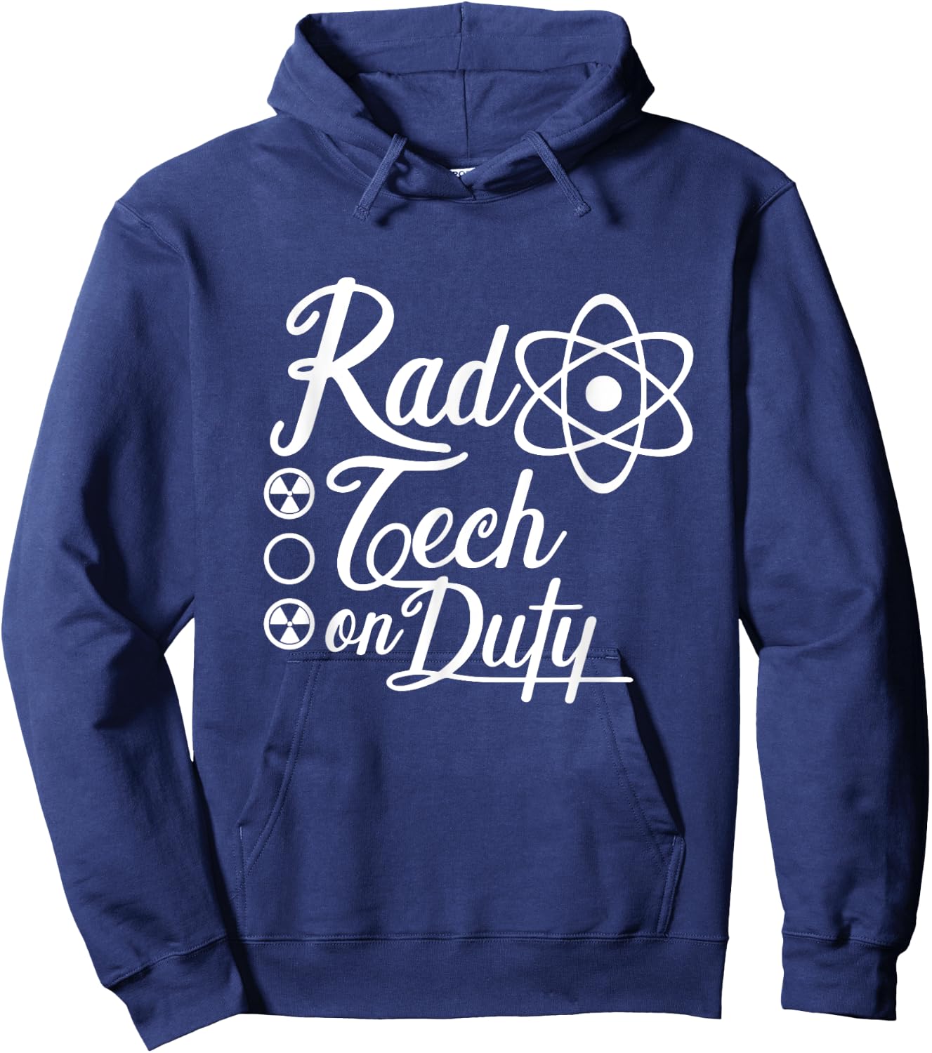 Rad Tech on Duty Radiologist Technician Radiology Tech Hoodie - Hoodie | Navy