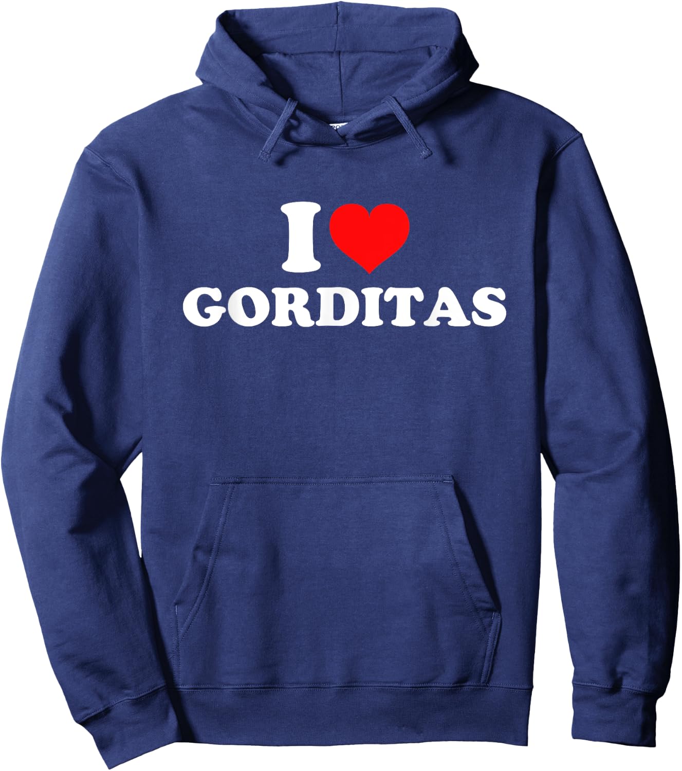 I Love Gorditas Hoodie - Hoodie | Navy
