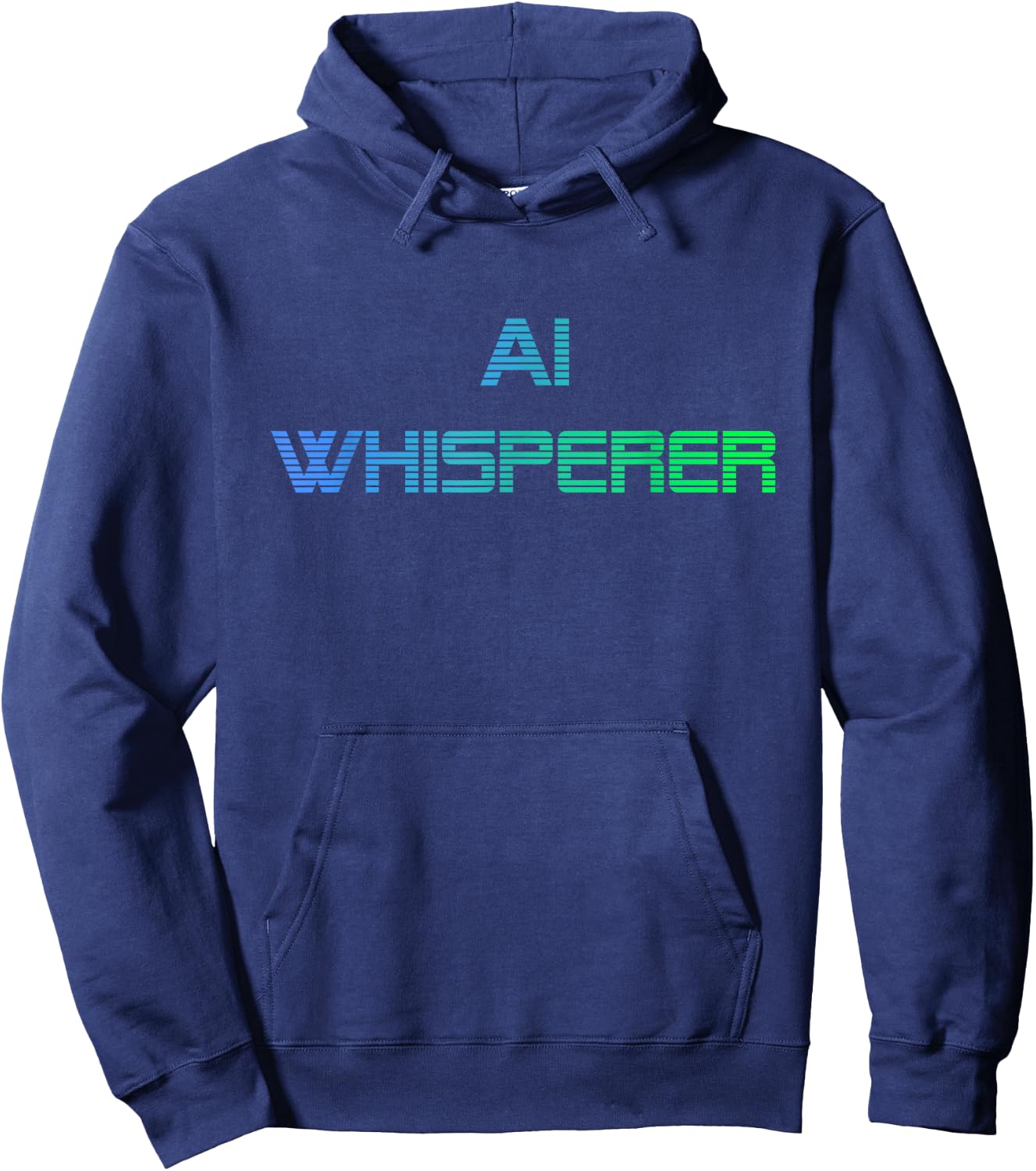 AI Whisperer - Geeky Tech AI Artificial Intelligence Hoodie - Hoodie | Navy