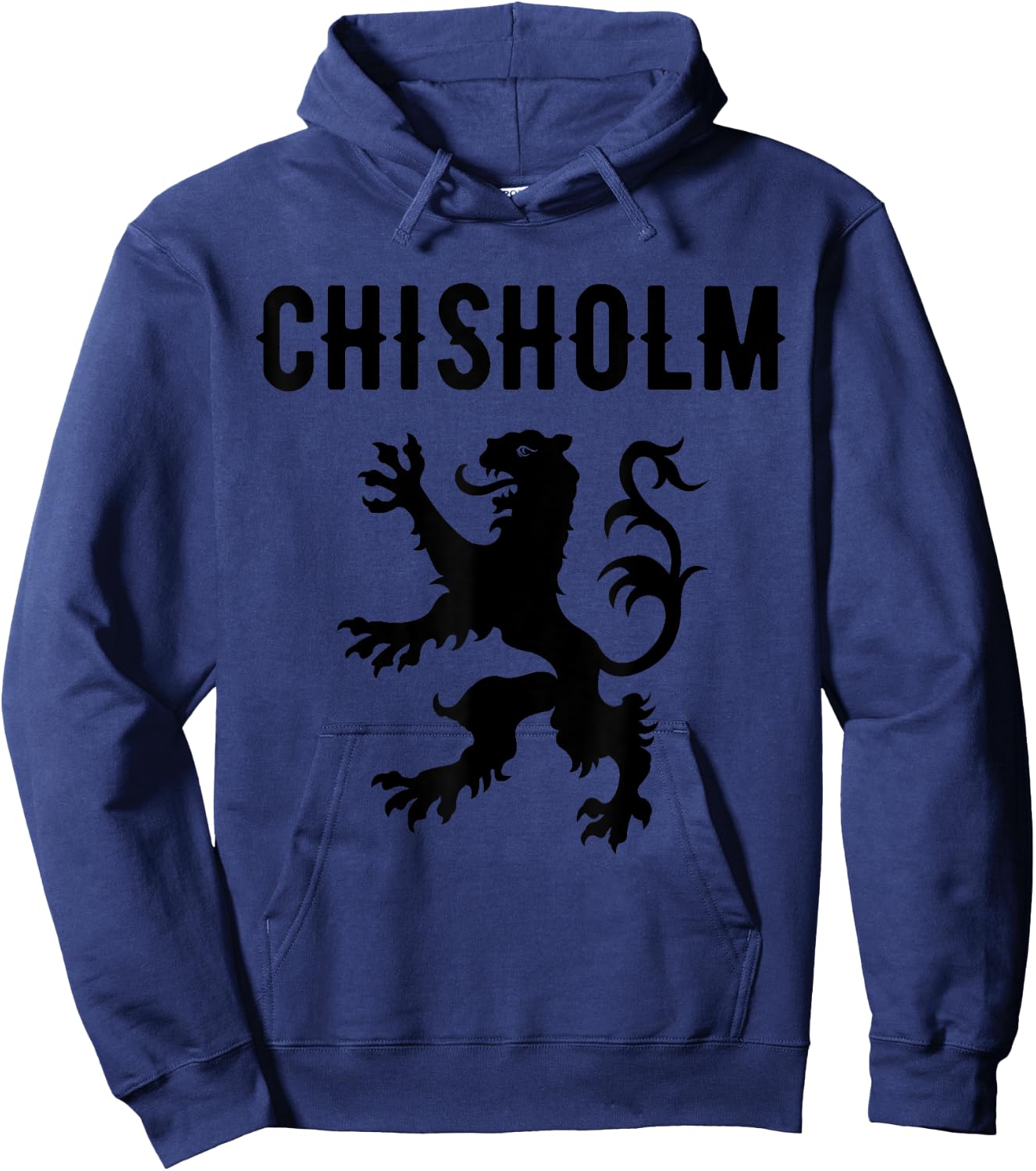 Chisholm Clan Scottish Family Name Scotland Heraldry Hoodie - Hoodie | Navy