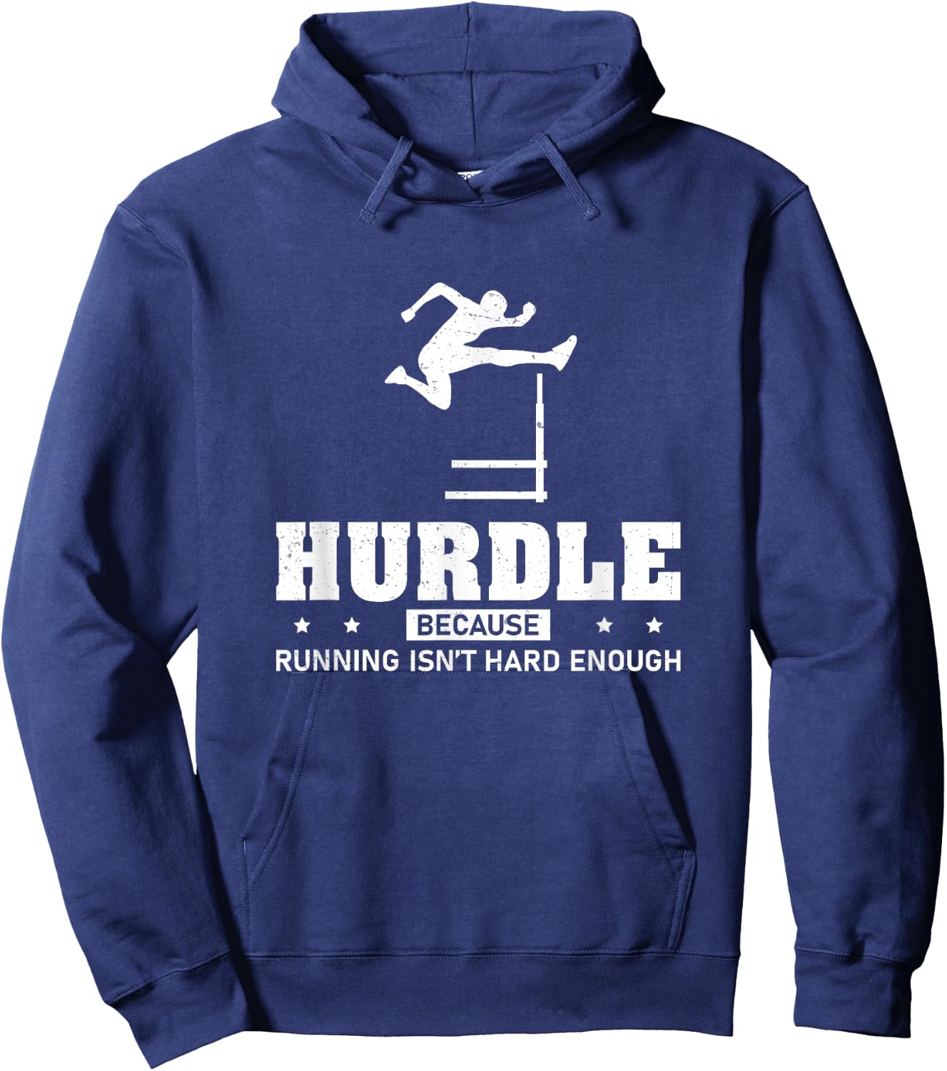 Cool Hurdle Because Running Isn't Hard Enough Hurdling Champ Hoodie - Hoodie | Navy
