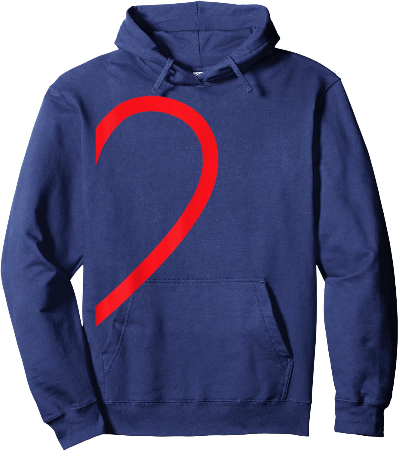 Half Heart Right Hand Side Love Couple Camisa Pareja Ropa Hoodie - Hoodie | Navy