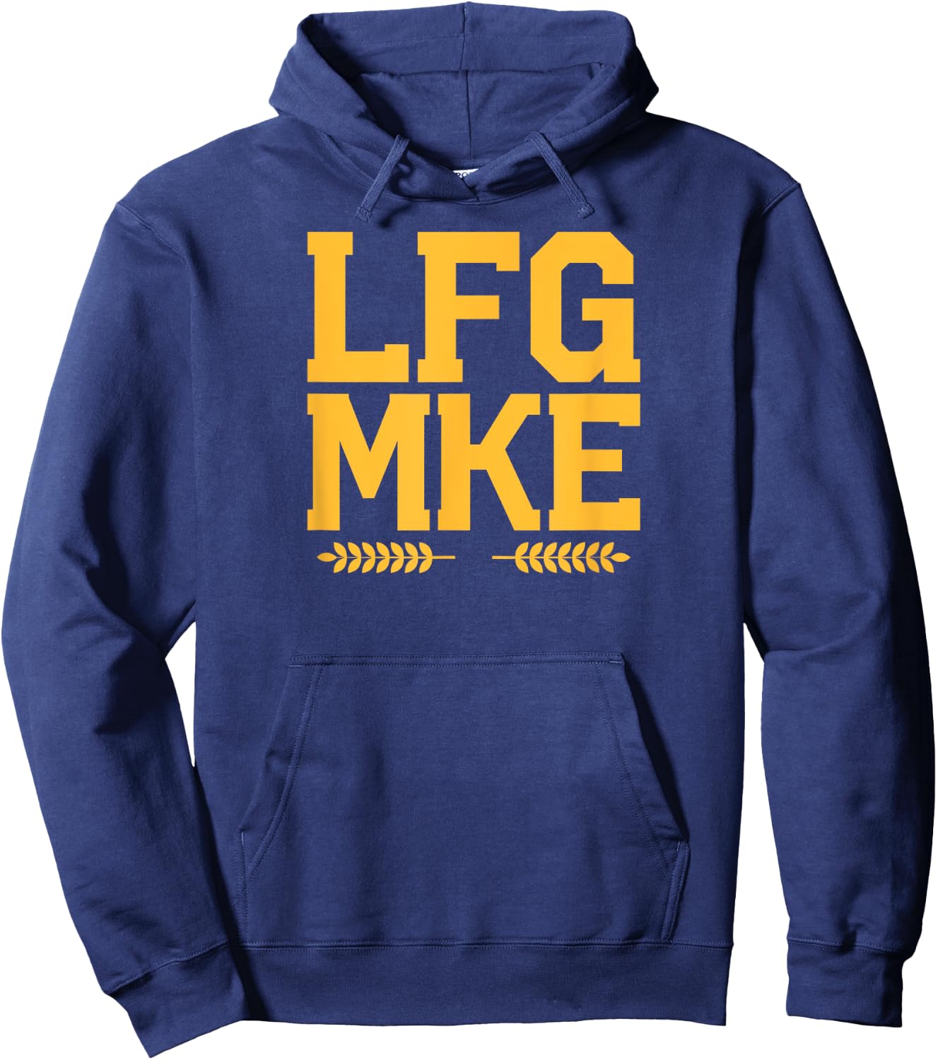 LFG MKE - Milwaukee Baseball Hoodie - Hoodie | Navy