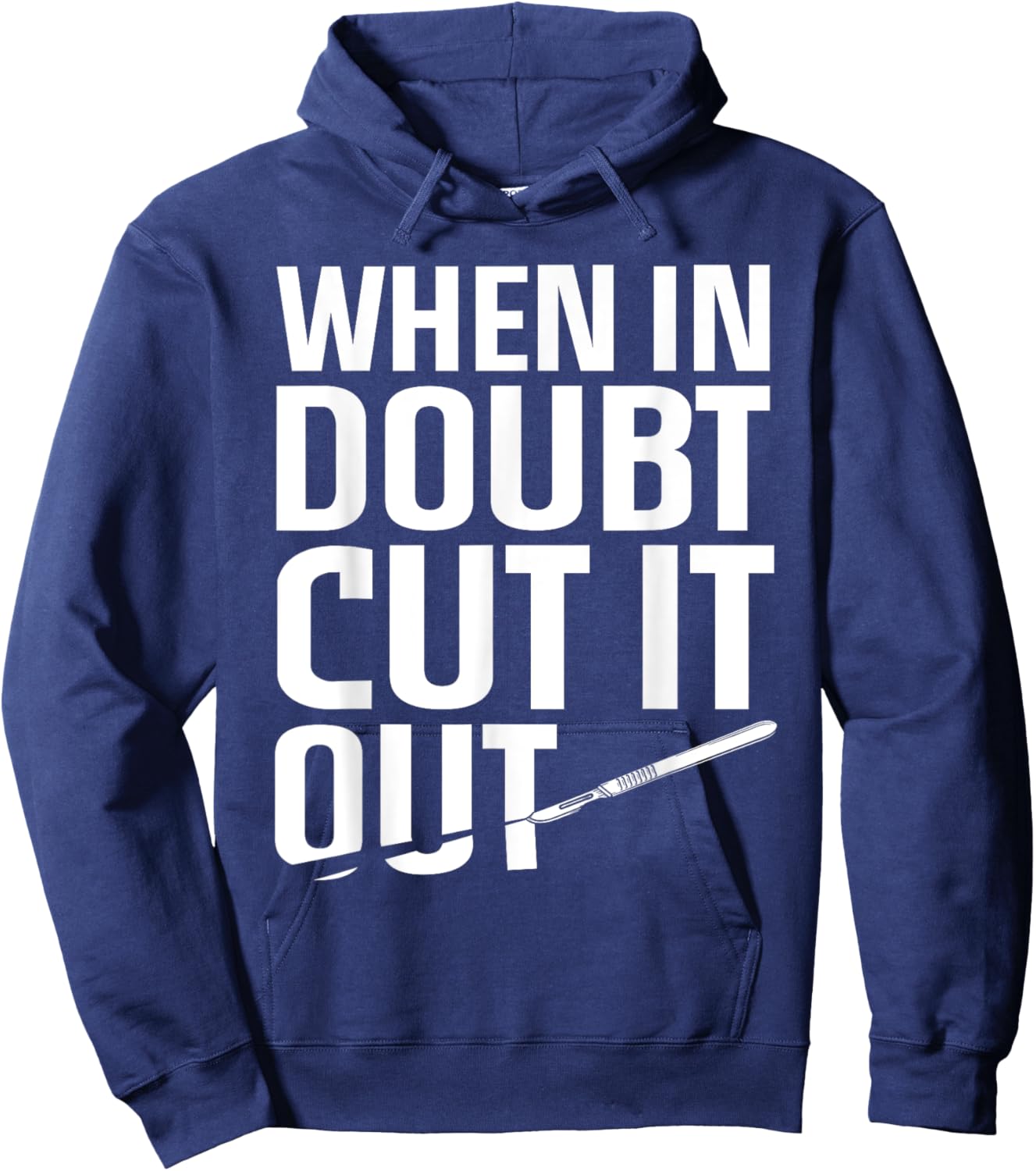 Cool Surgeon Women Scrub Surgical Tech Surgery Nurse Hoodie - Hoodie | Navy