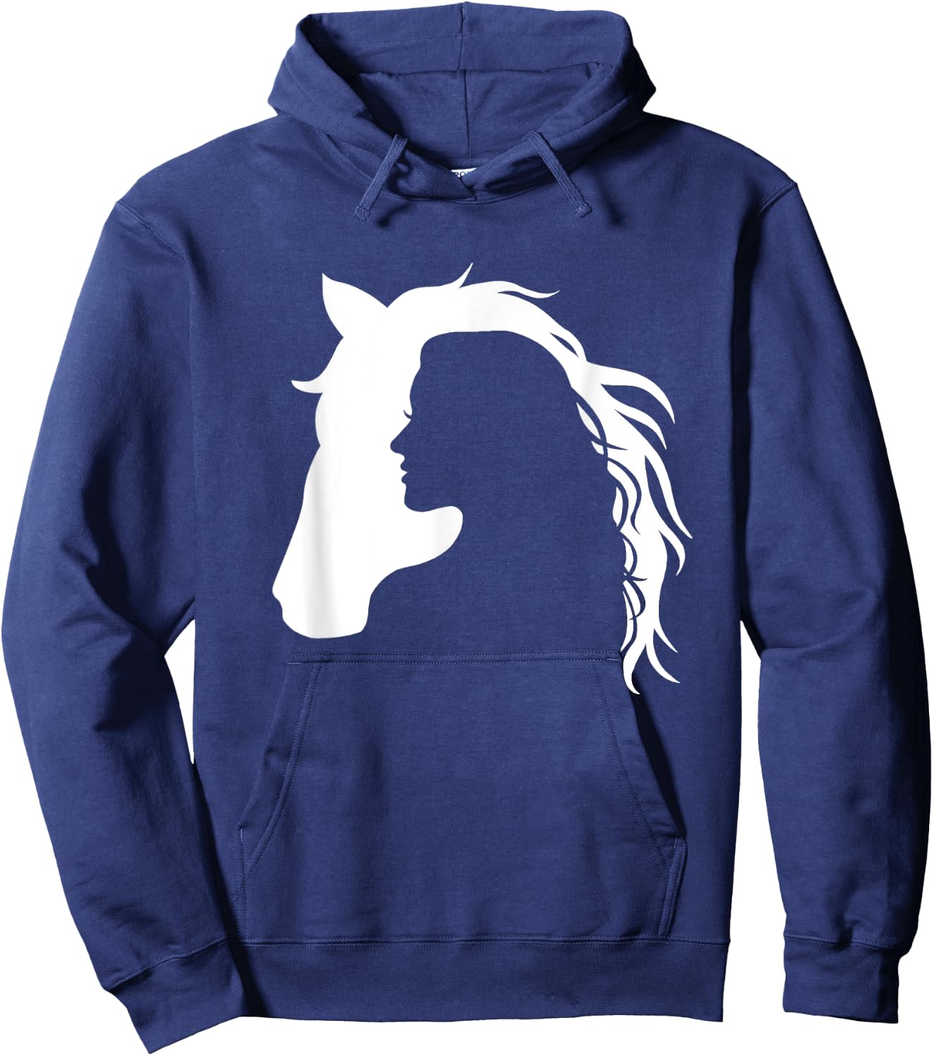 Horseback Riding - Horse Trainer Horseman Equestrian Lover Hoodie - Hoodie | Navy