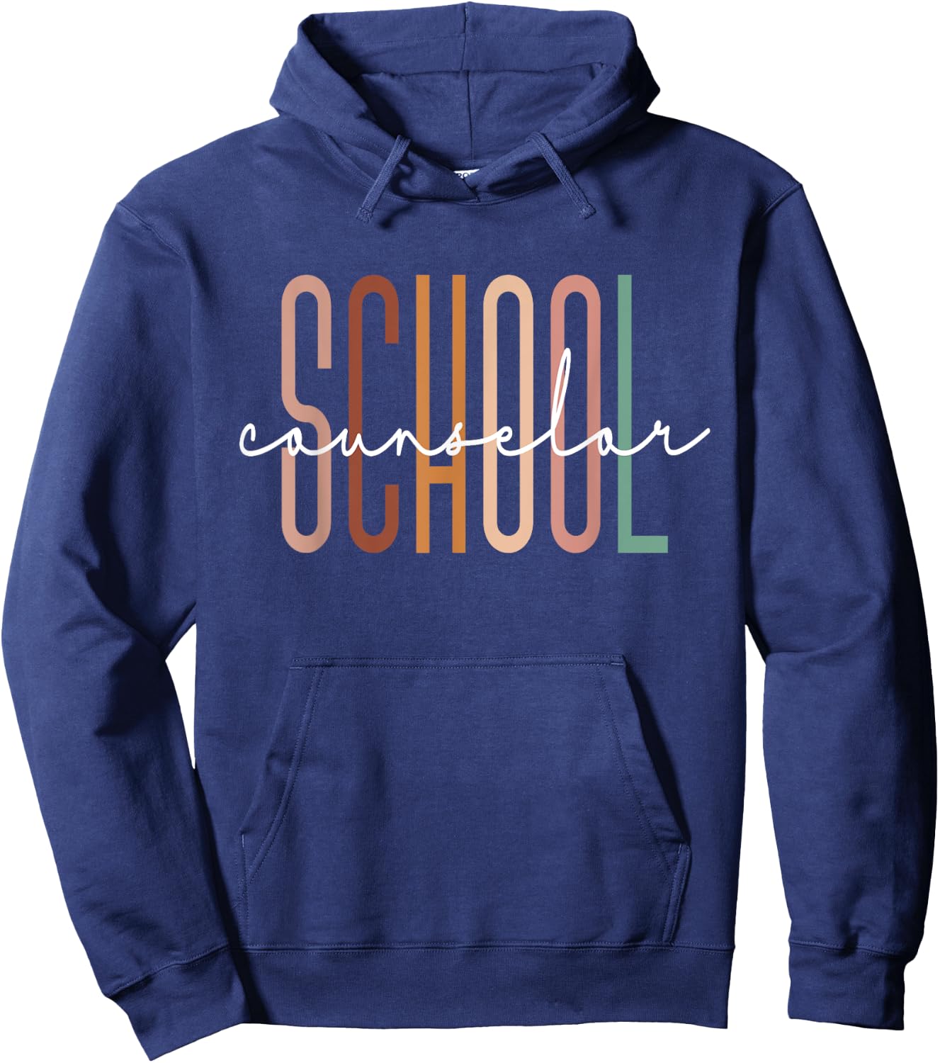 School Counselor Teacher Counseling Office School Guidance Men Women Hoodie - Hoodie | Navy