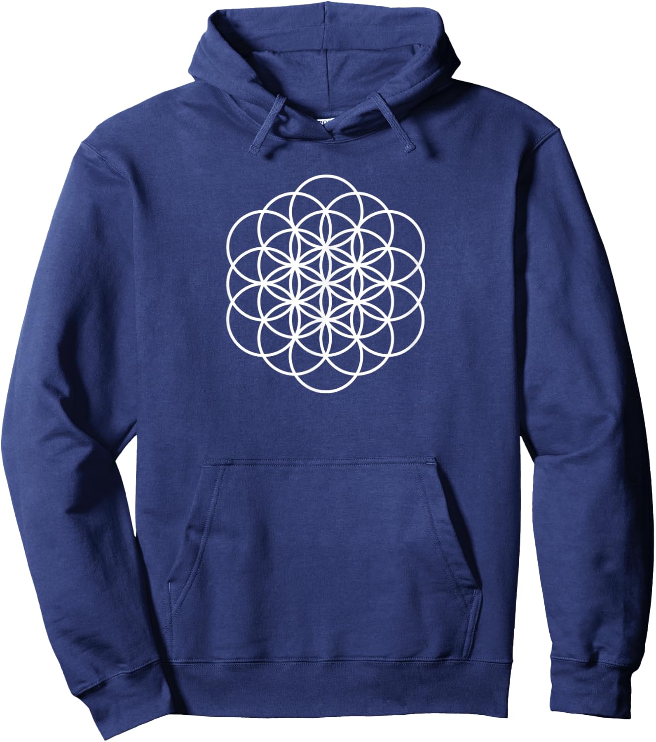 Sacred Geometry The seed of Life Hoodie - Hoodie | Navy