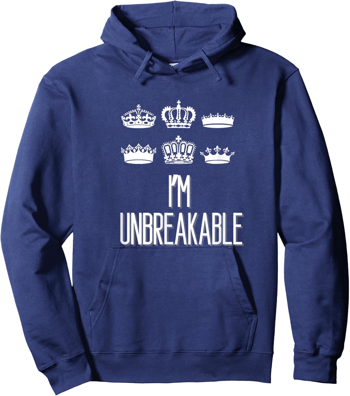 I'm Unbreakable Six Musical Theatre Theater Musicals Hoodie - Hoodie | Navy
