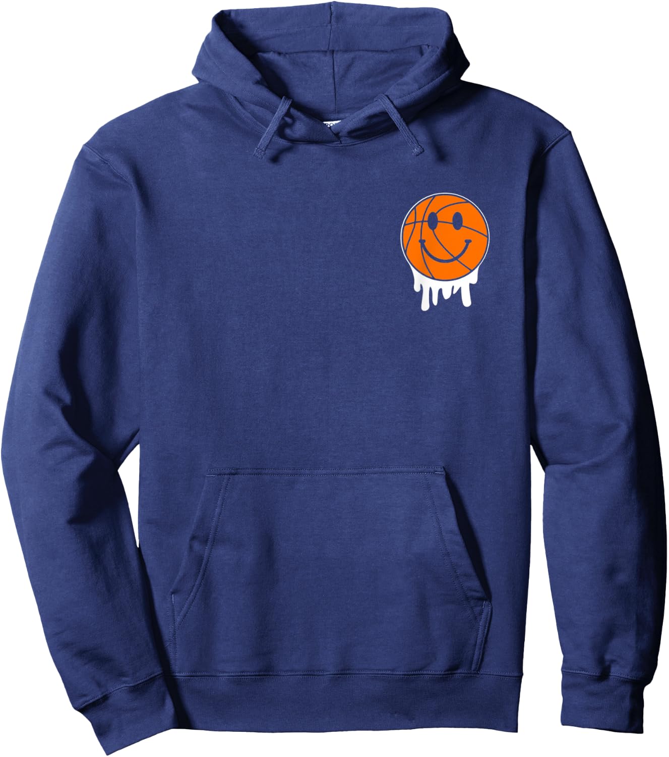Somebody's Loud Mouth Basketball Mama Mom Mother's Day Hoodie - Hoodie | Navy