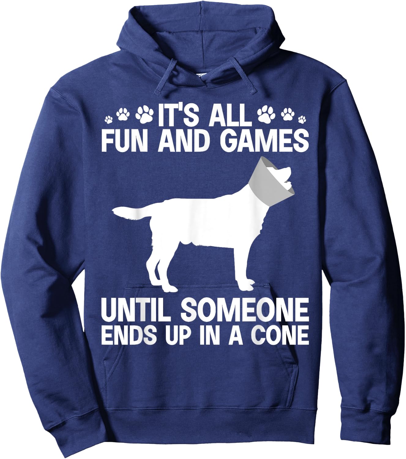 Funny Veterinarian Women Vet Tech Dog Lover Animal Hoodie - Hoodie | Navy