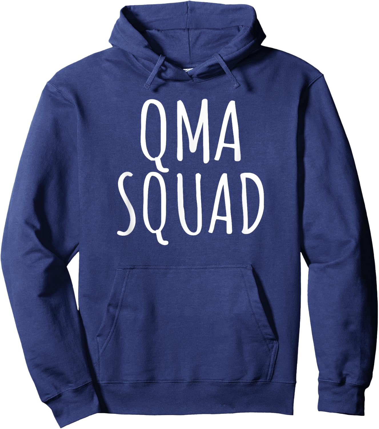 QMA Gifts Funny Qualified Medication Aide Graduation Job Hoodie - Hoodie | Navy