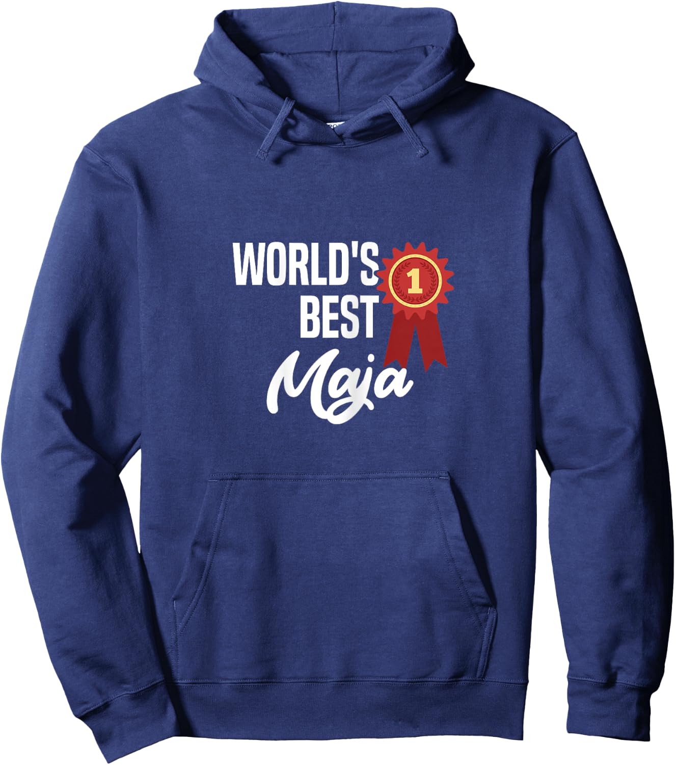 World's Best Maja Name Personalized Hoodie - Hoodie | Navy