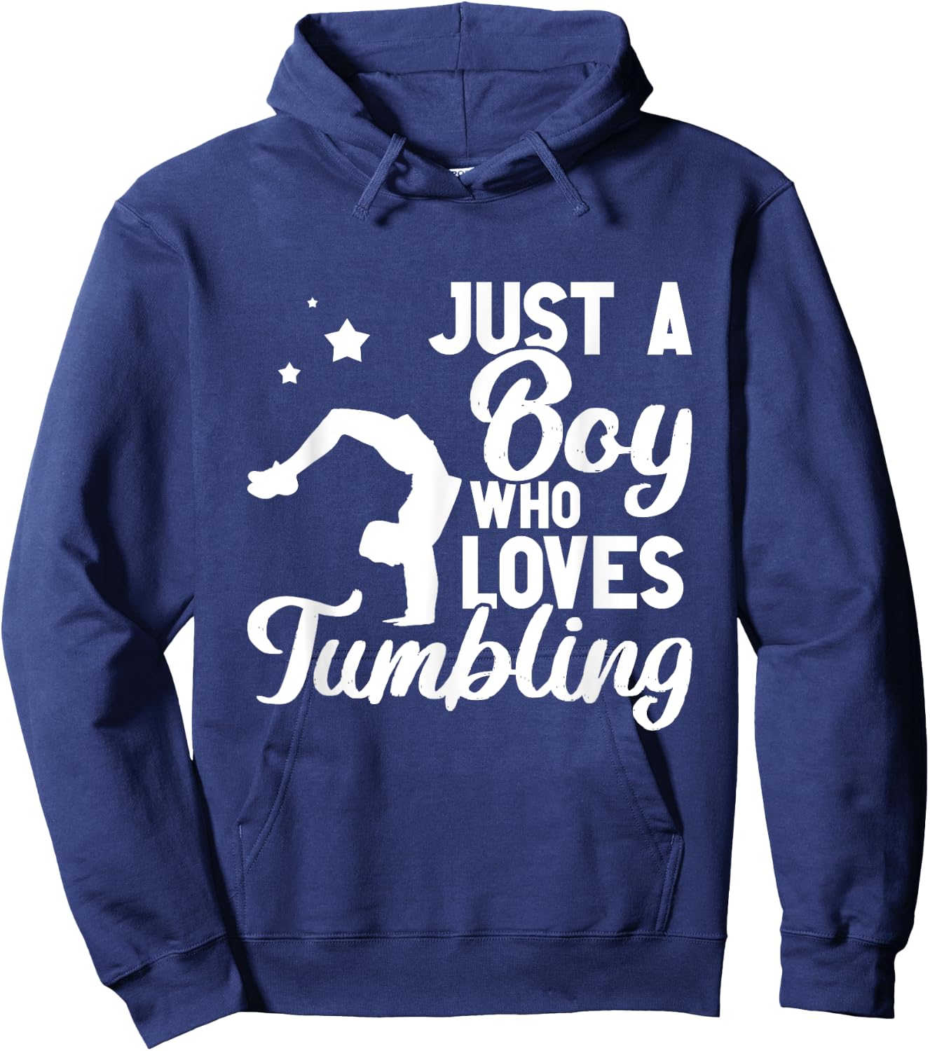 Tumbling Boy Gear Gymnast Gymnastics Funny Tumbler Hoodie - Hoodie | Navy
