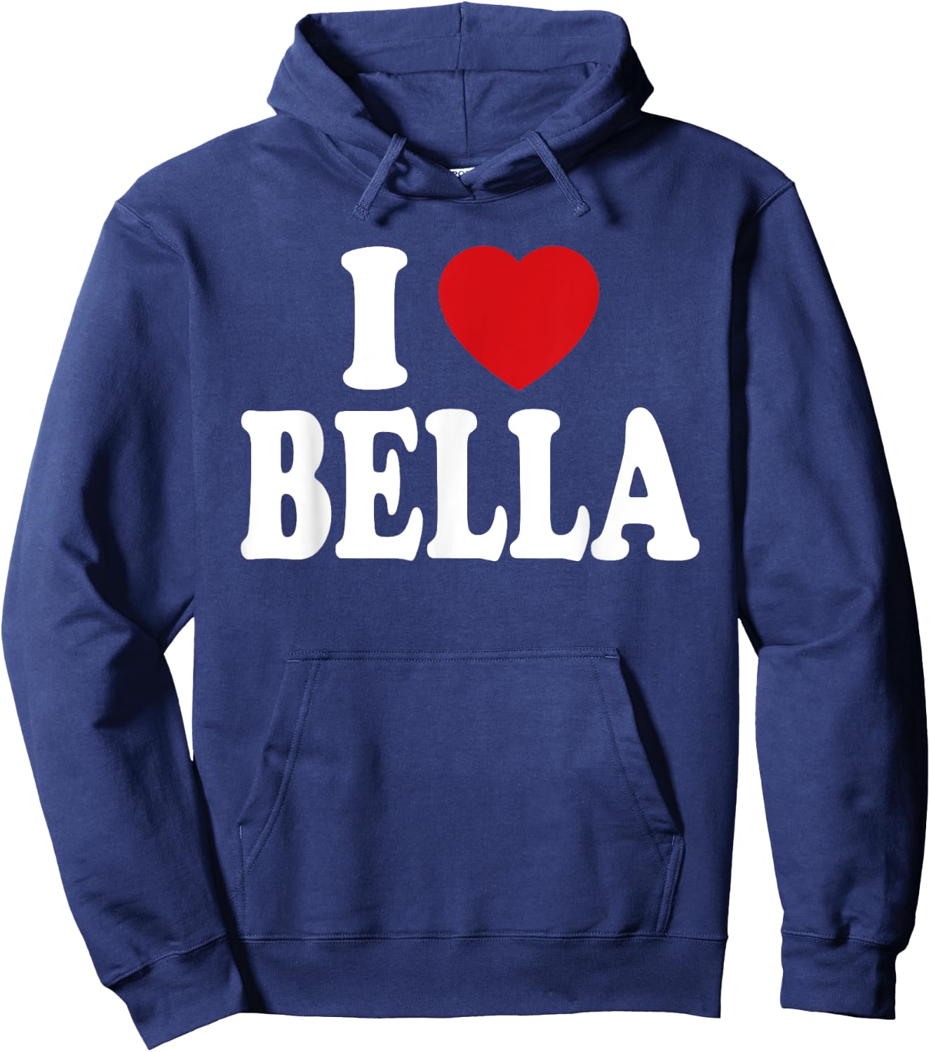 I Heart Love Bella Hoodie - Hoodie | Navy