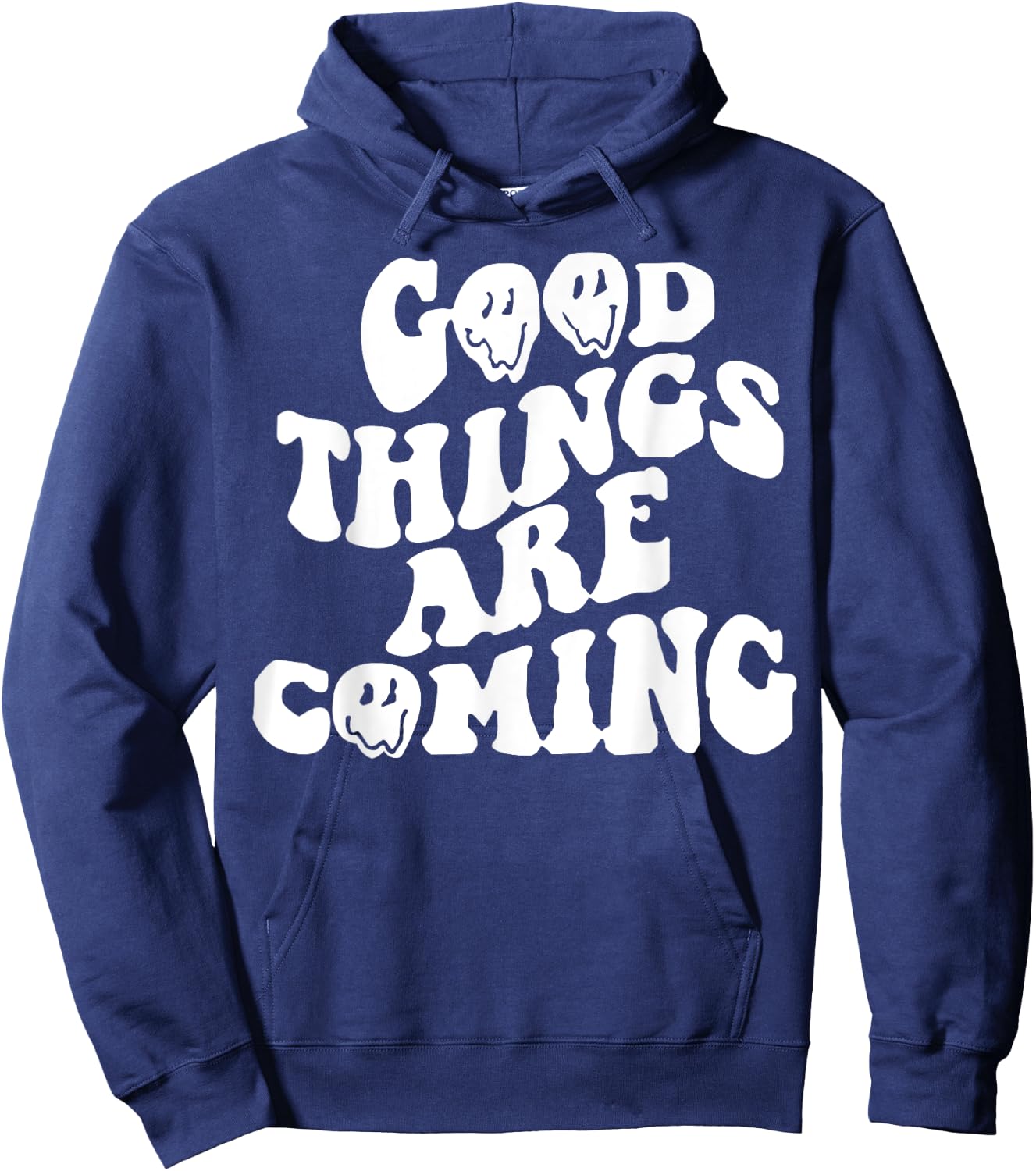 Good Things Are Coming Hoodie - Hoodie | Navy
