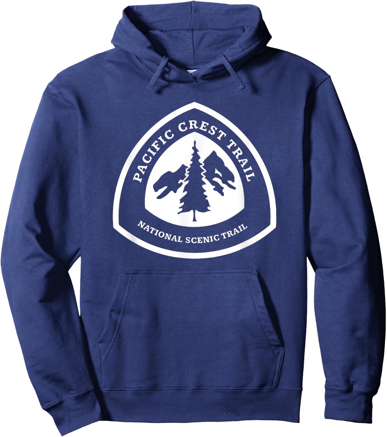 Hiking Trailblaze : Pacific Coast Trail Hoodie - Hoodie | Navy