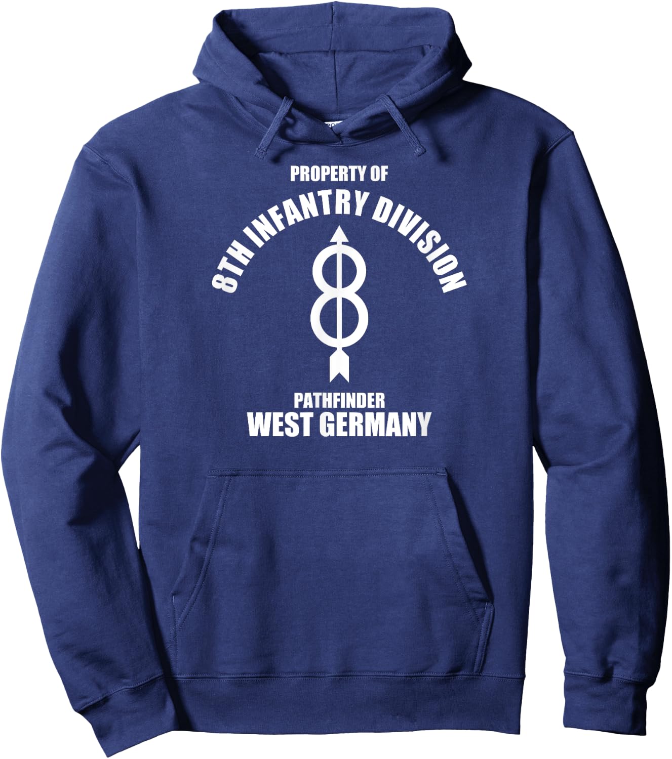 8th Infantry Division Hoodie - Hoodie | Navy
