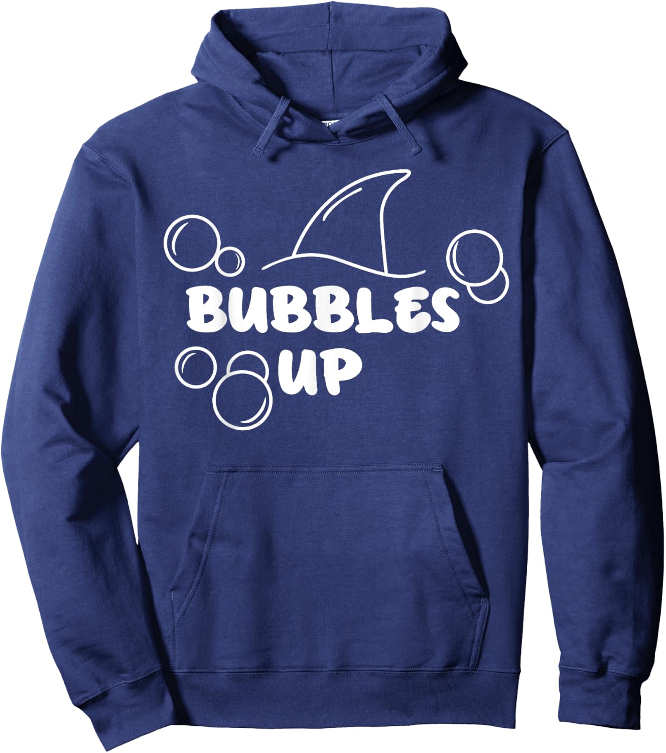 Shark Bubbles Up Hoodie - Hoodie | Navy