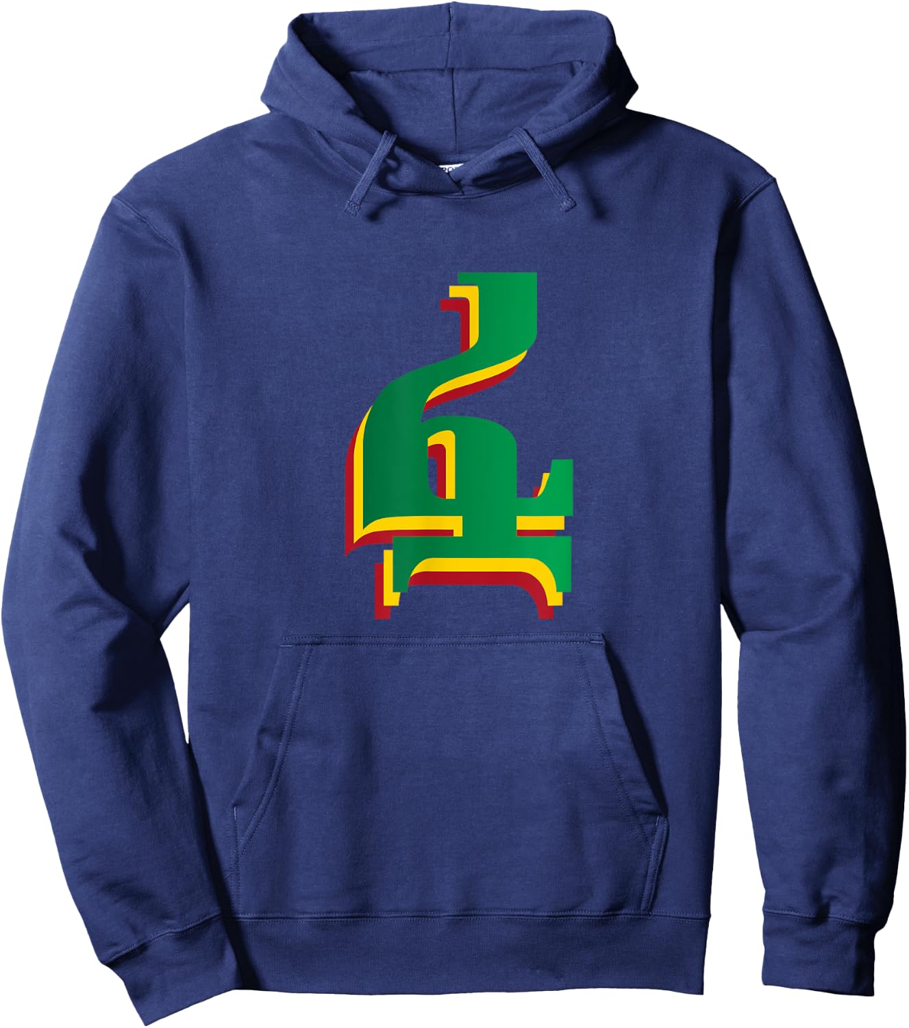 Cool in Amharic Fuwa Hoodie - Hoodie | Navy