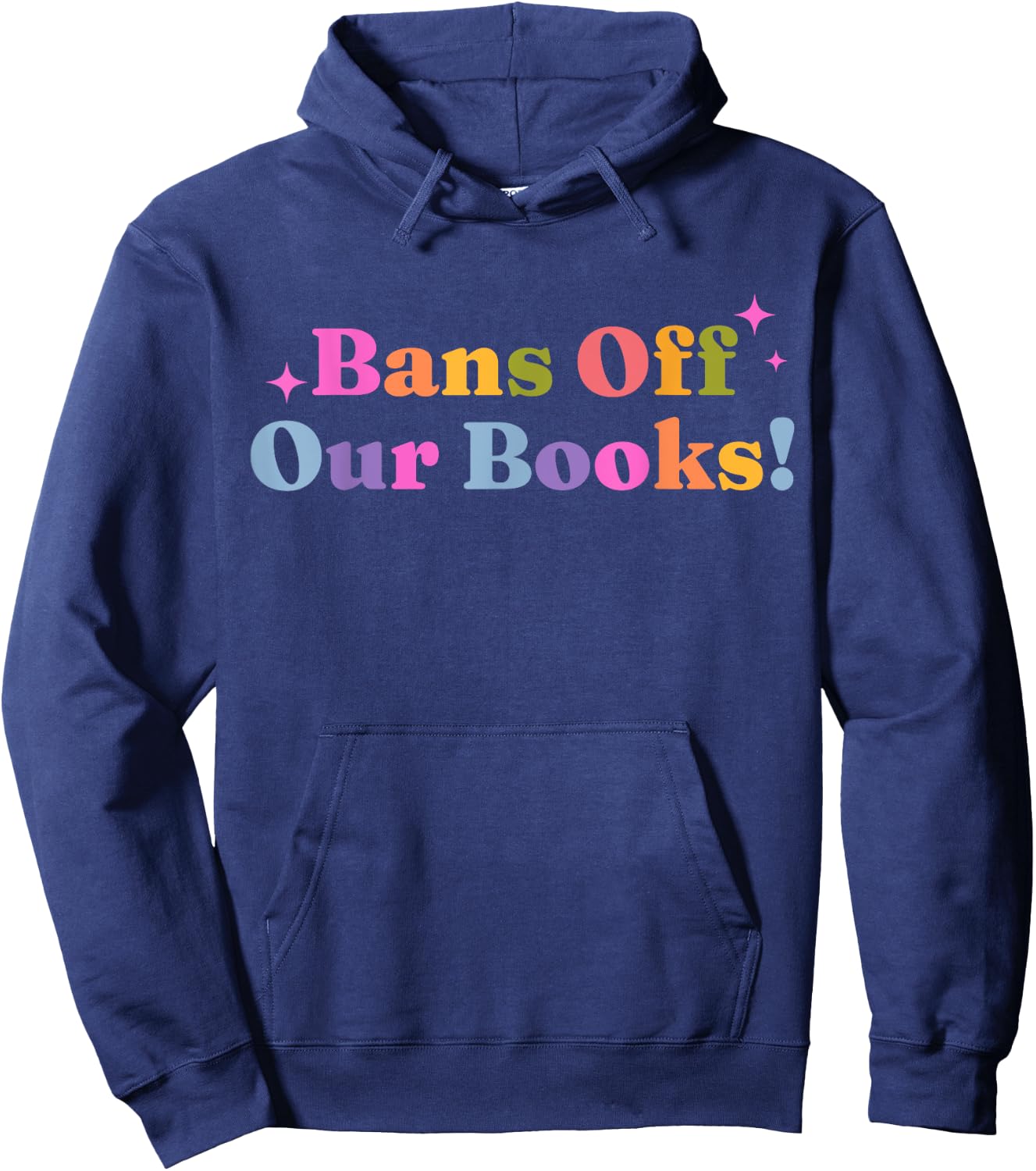 Bans Off Our Books Hoodie - Hoodie | Navy