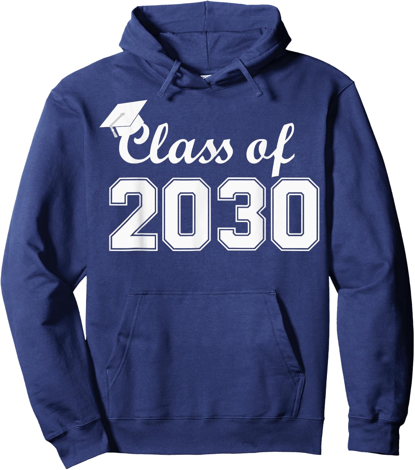Class of 2030 Grow With Me Shirt First Day of School Hoodie - Hoodie | Navy