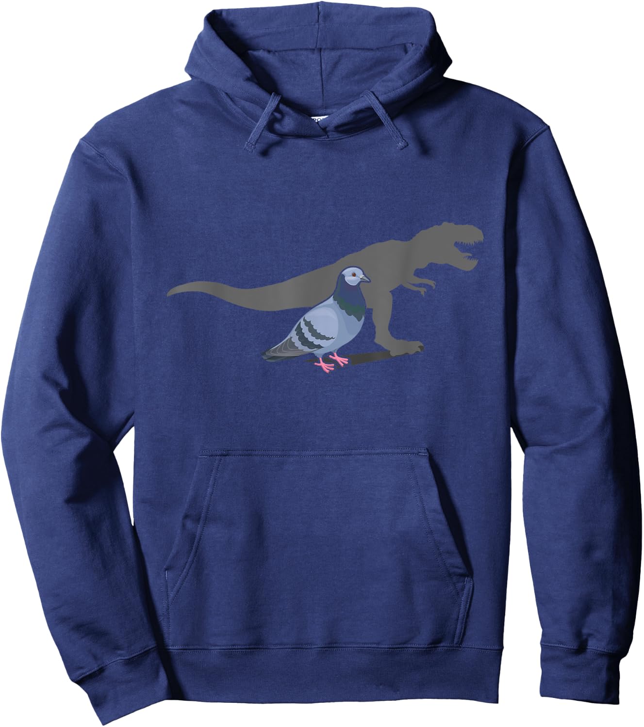 Pigeon T-Rex Shirt Pigeon Racing Shirt Pigeon Shirt Bird Hoodie - Hoodie | Navy