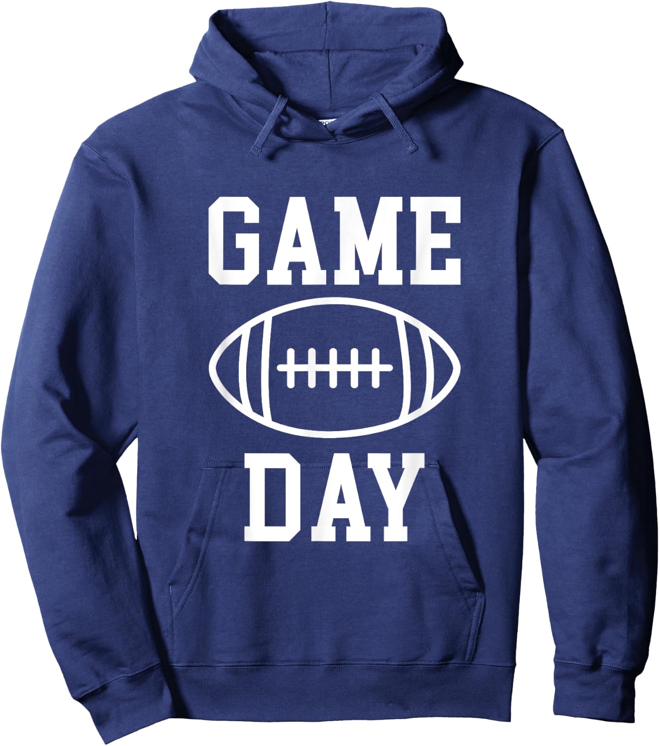 Game Day - Football - Throwback Design - Classic Hoodie - Hoodie | Navy