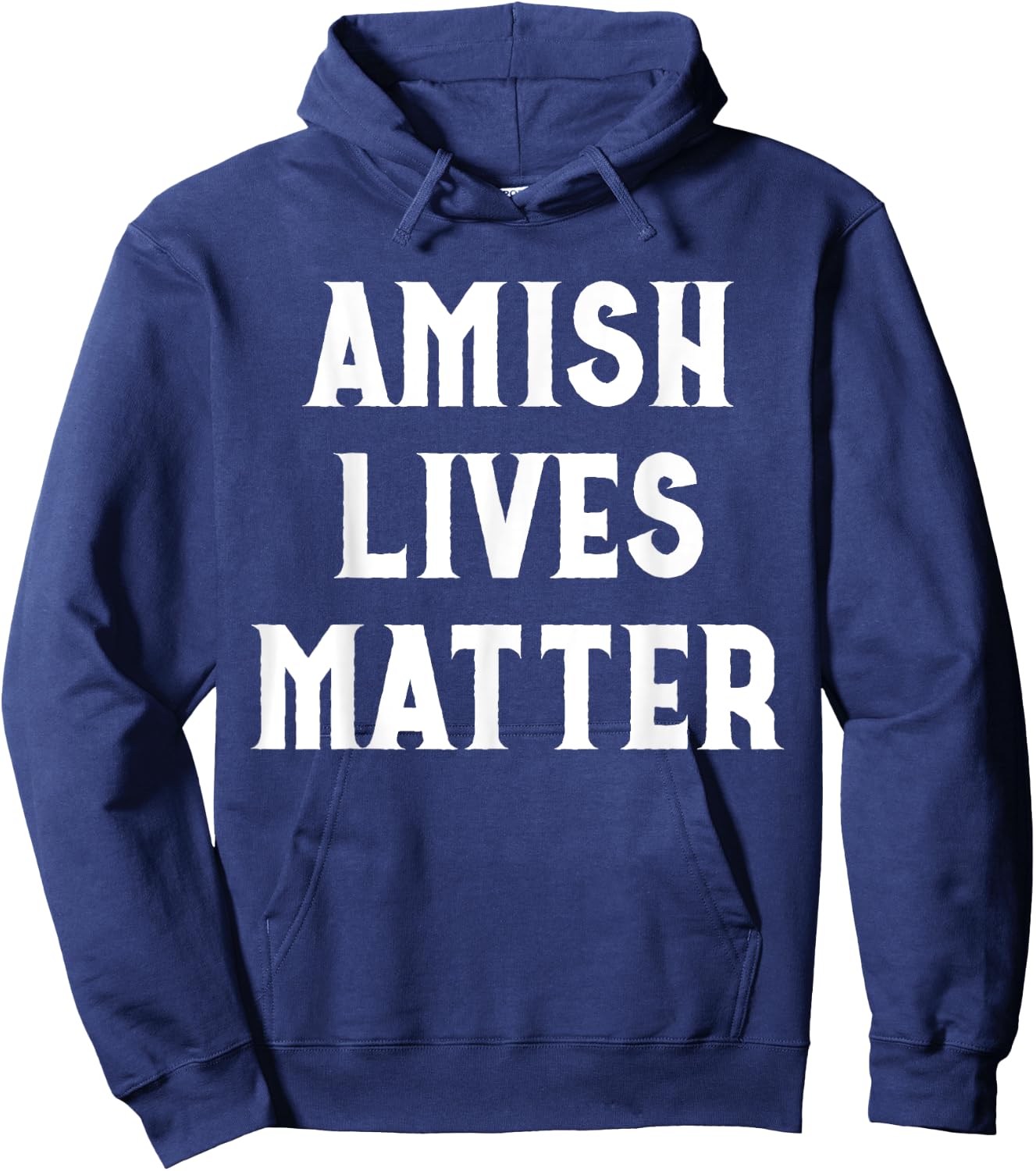 Amish Lives Matter Amish Hoodie - Hoodie | Navy