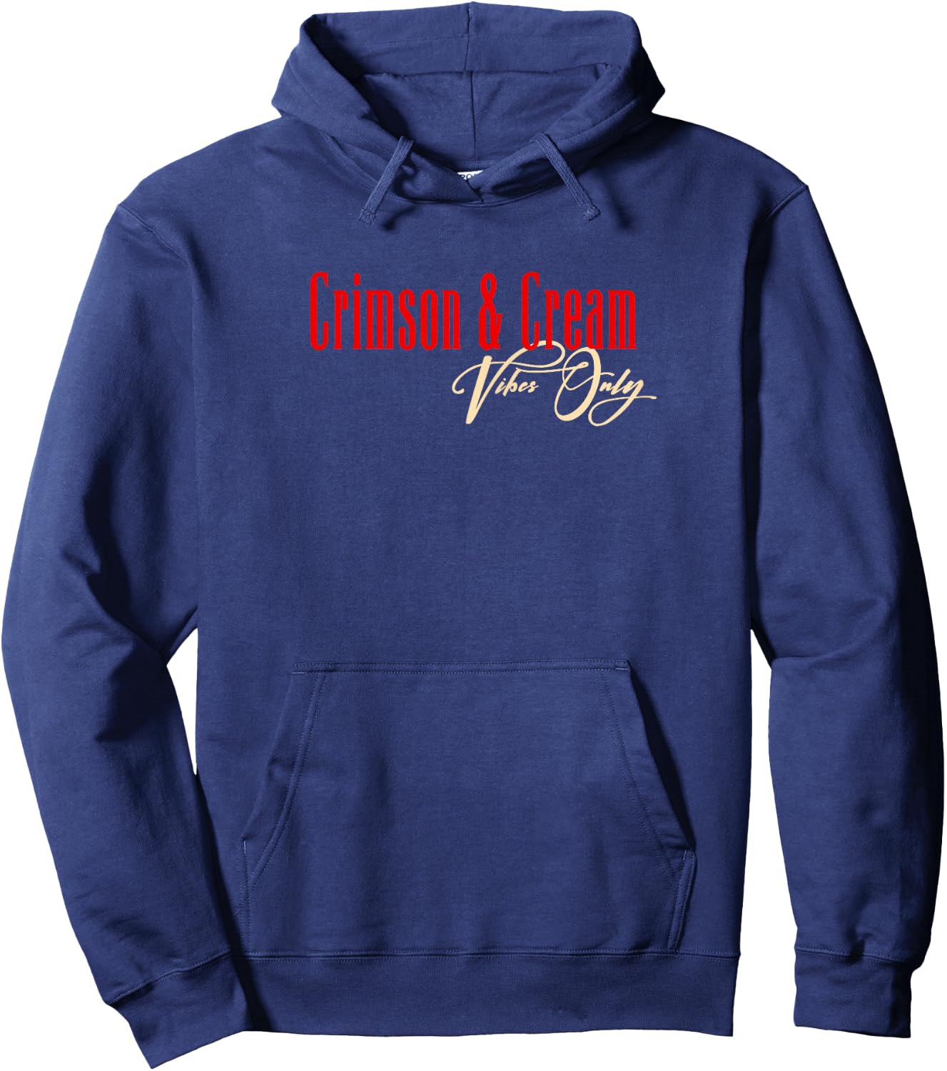 Only DST Crimson and Cream Vibes Hoodie - Hoodie | Navy