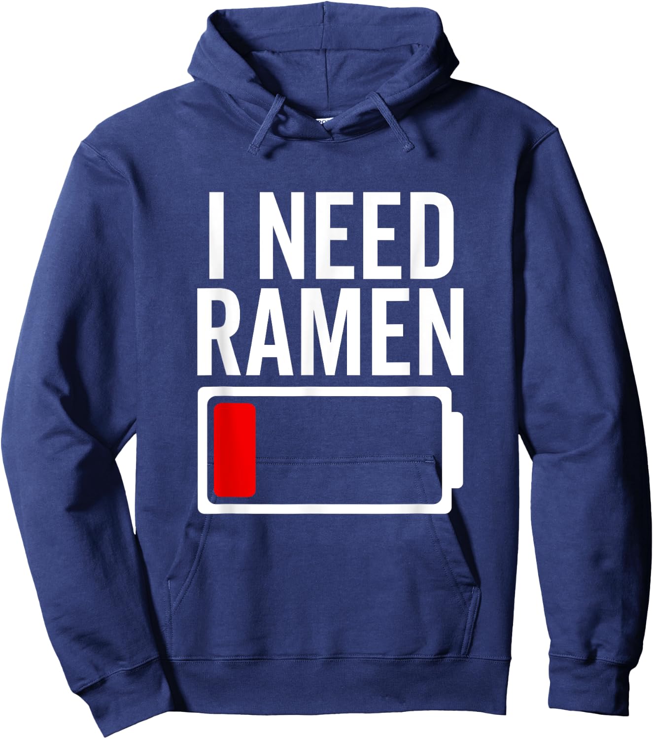 I Need Ramen Funny Noodle Love Food Japan Japanese Anime Hoodie - Hoodie | Navy