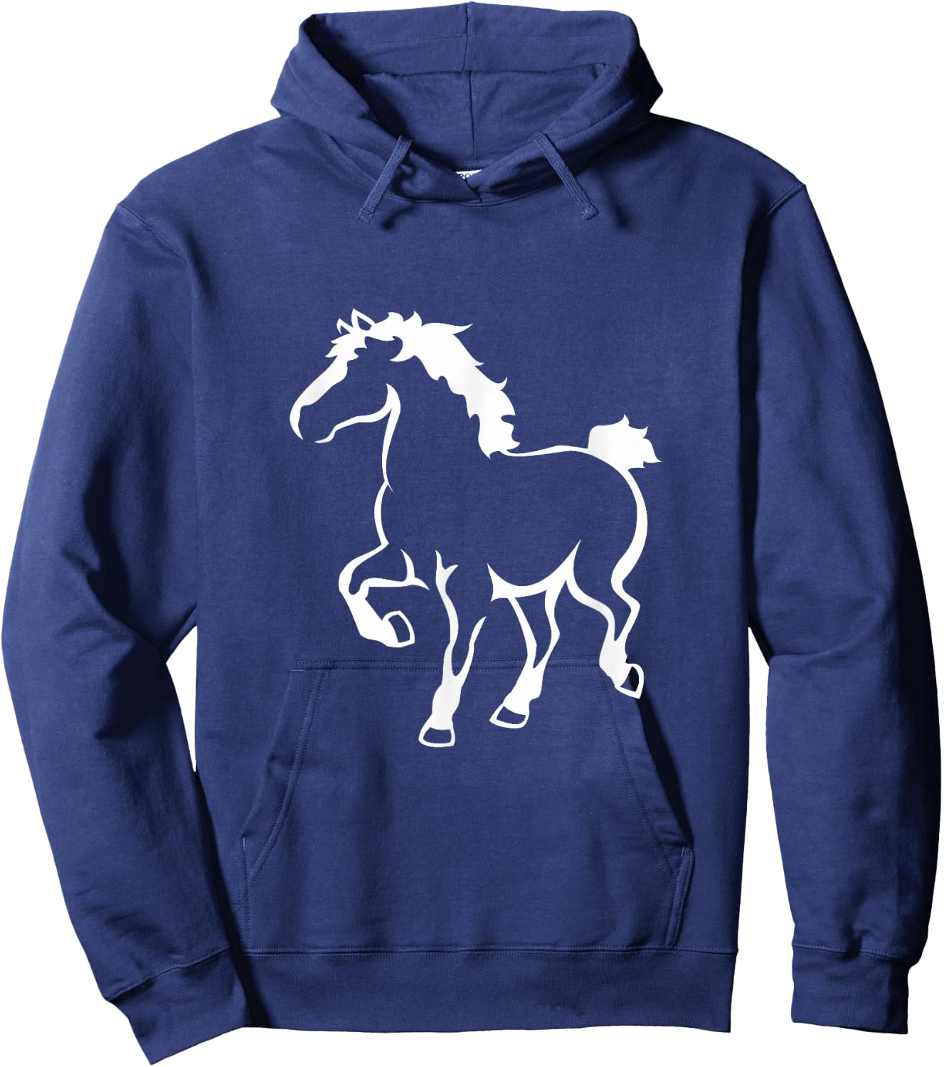 Belgian Draft Horse | Trending Draft Horse Equestrian Hoodie - Hoodie | Navy
