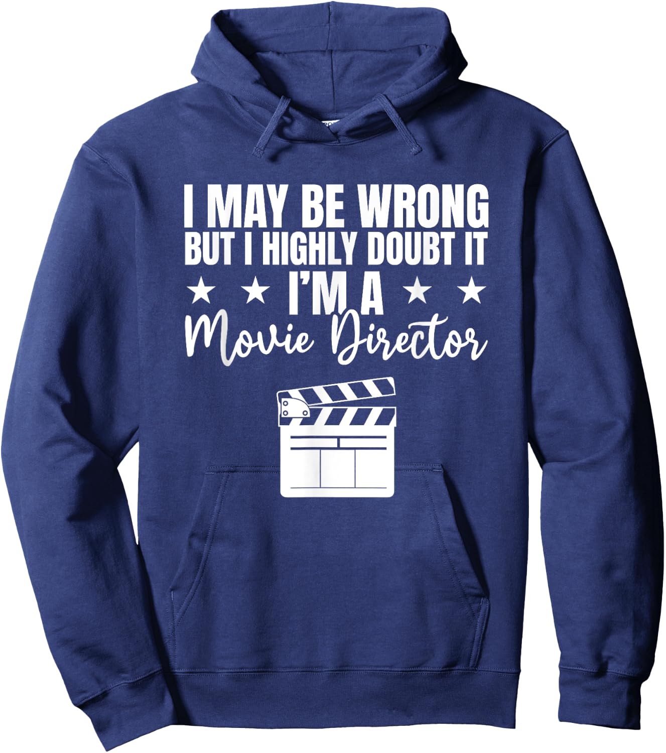 Movie Producer Video Production Filmmaker Film Director Hoodie - Hoodie | Navy