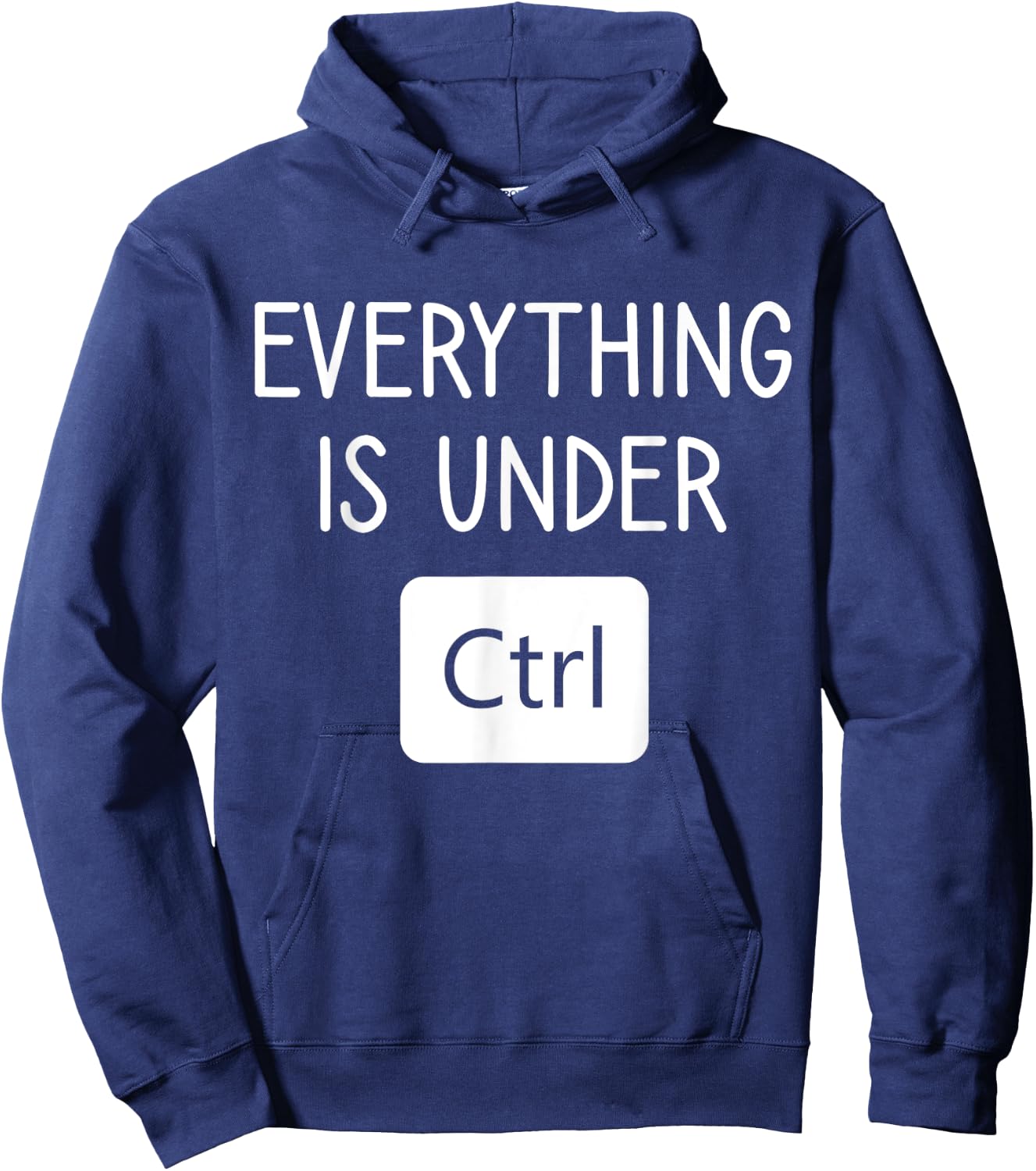 Everything is Under CTRL, Computer Programmer Engineering Hoodie - Hoodie | Navy