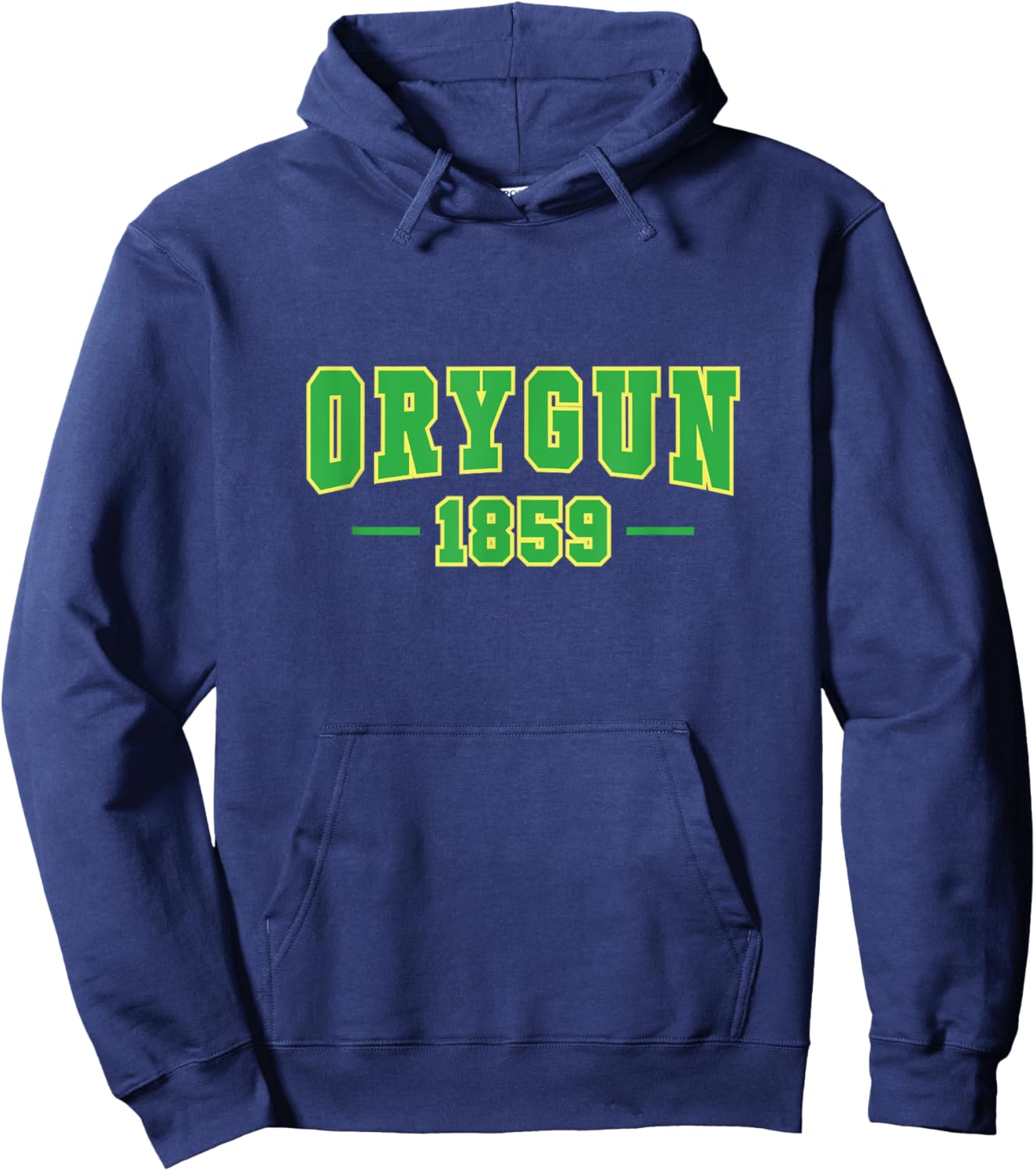 Oregon, Since 1859 Oregon lover's, Pronounced ORYGUN Hoodie - Hoodie | Navy