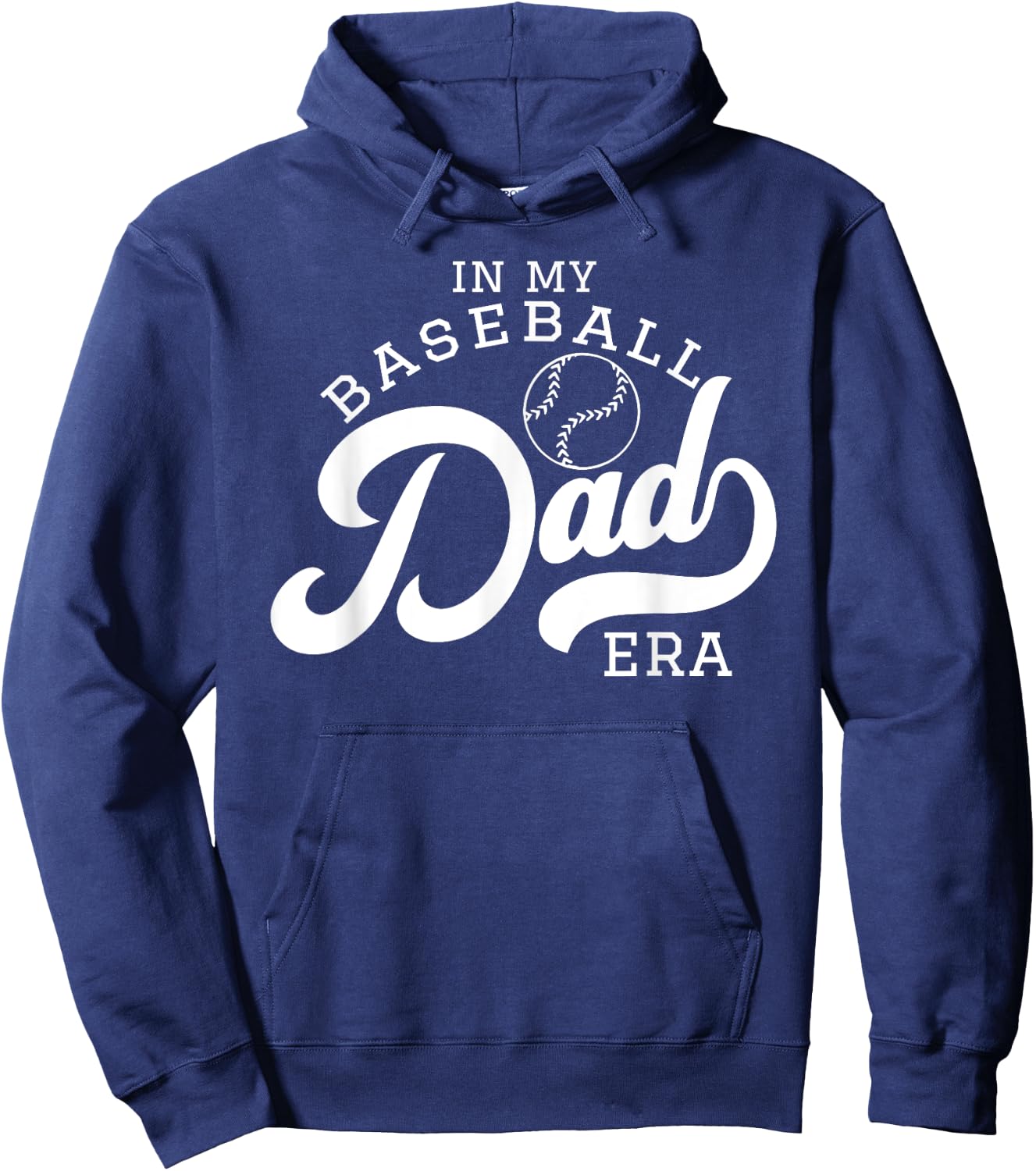 In my Baseball Dad era Hoodie - Hoodie | Navy