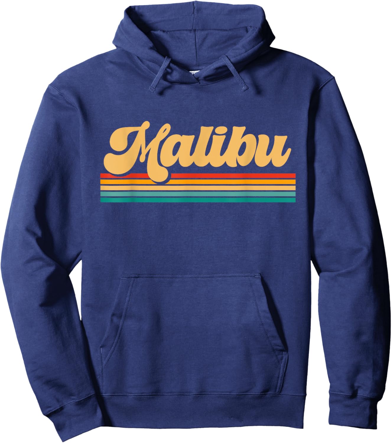 Malibu California Hoodie - Hoodie | Navy