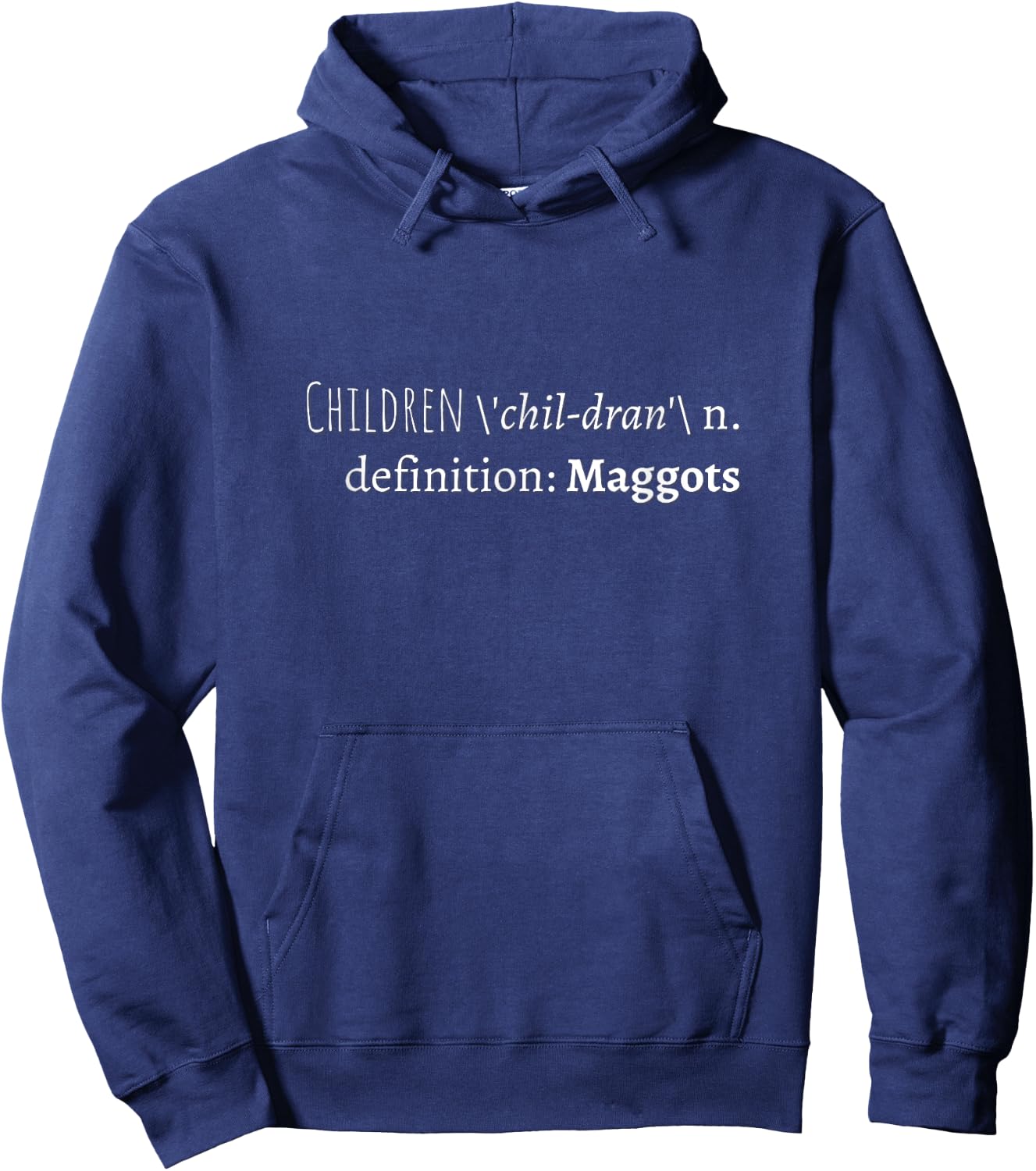 Matilda Children Maggots Hoodie - Hoodie | Navy