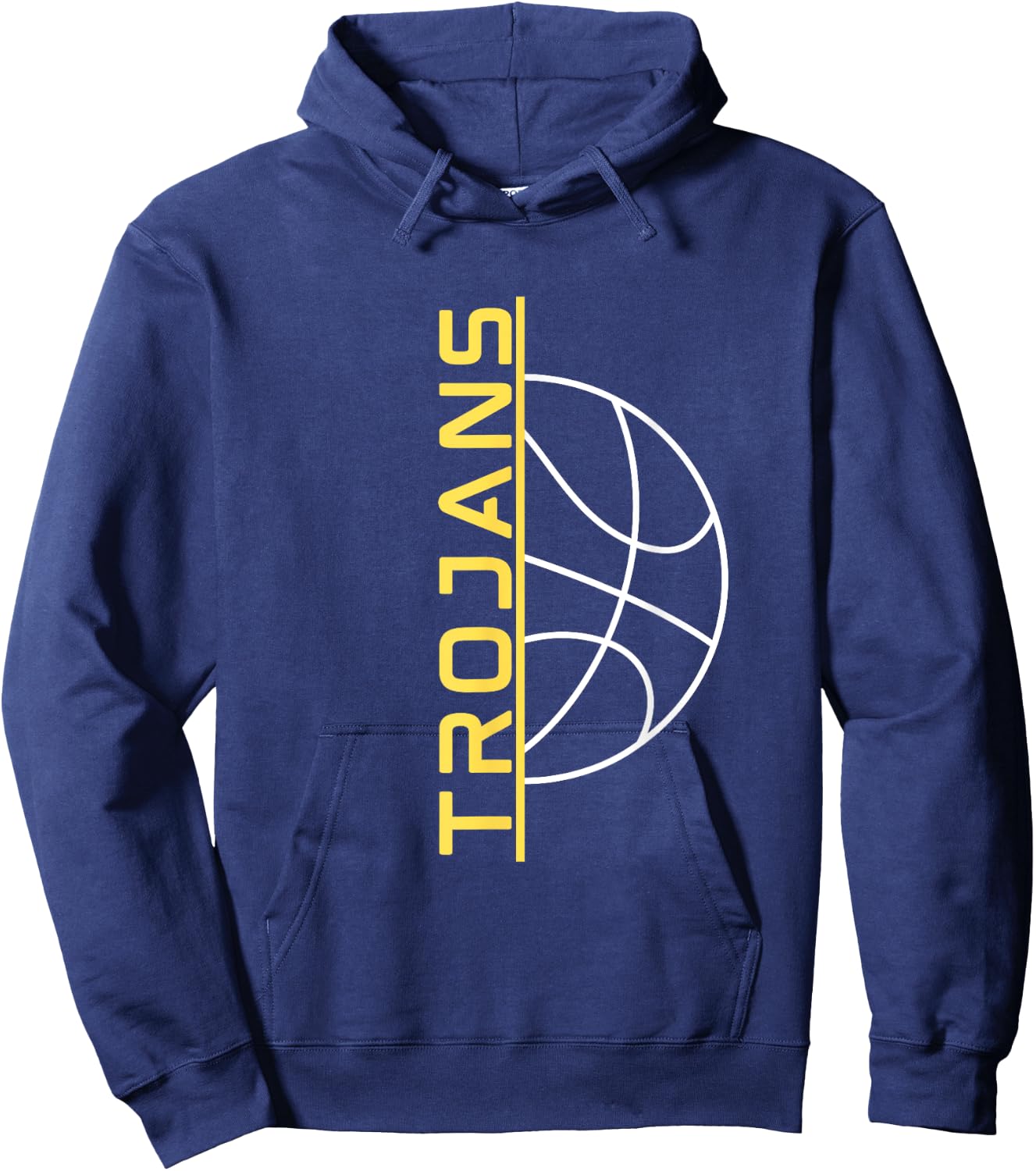 Trojans Basketball Hoodie - Hoodie | Navy