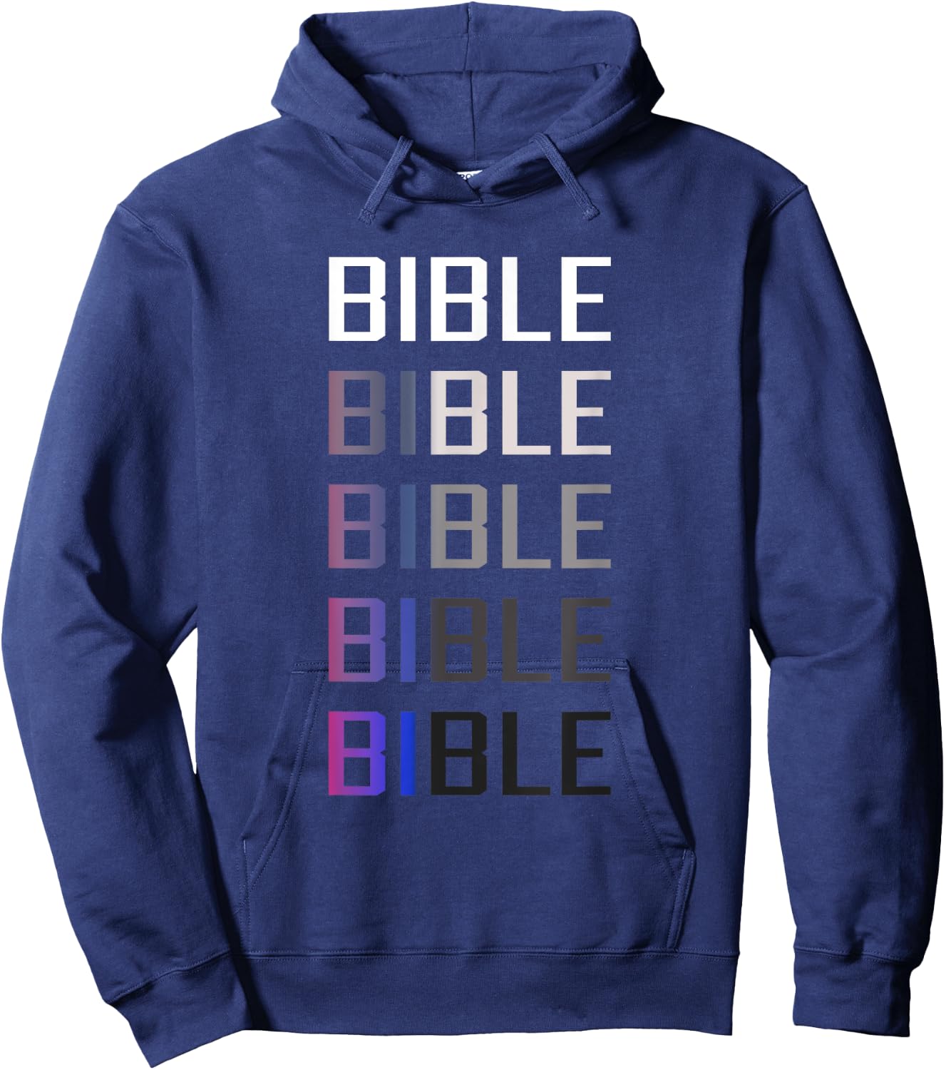 Meme funny Bible shirt - Bible Hoodie - Hoodie | Navy