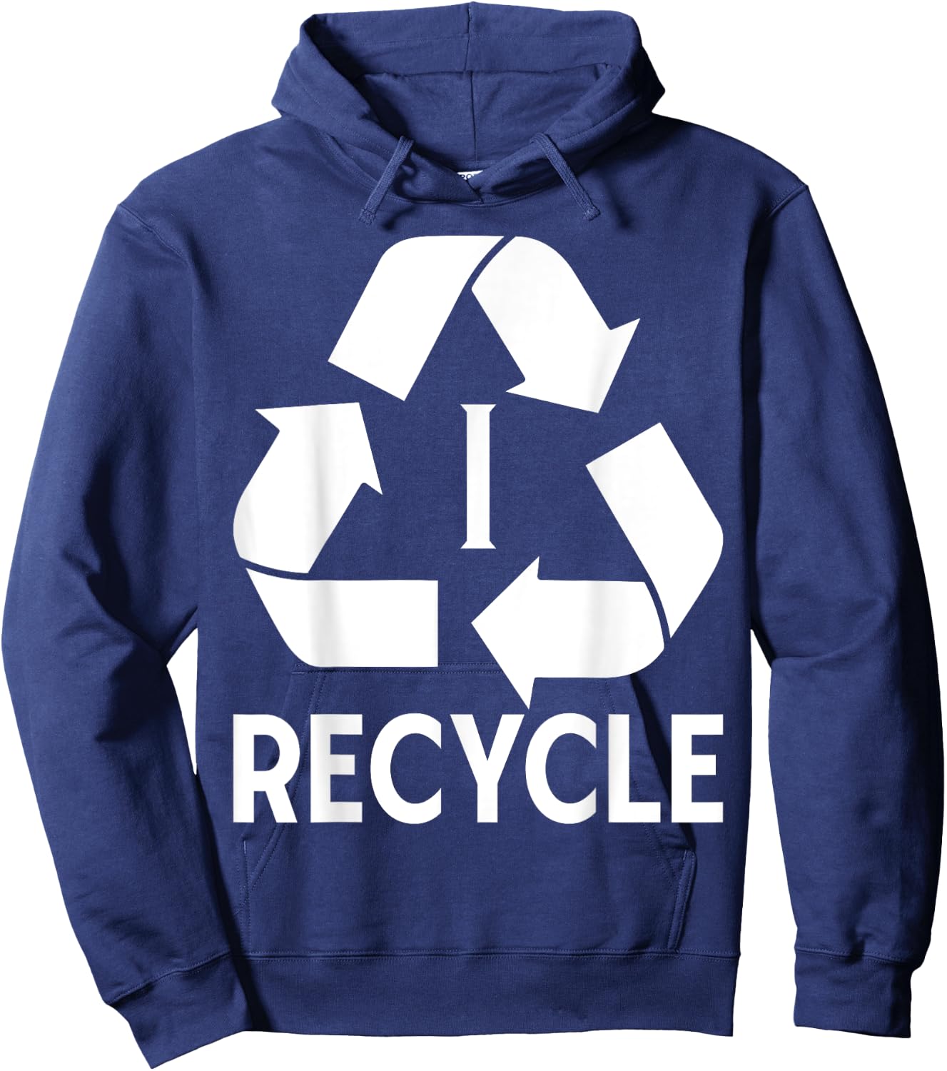 I Recycle Hoodie - Hoodie | Navy