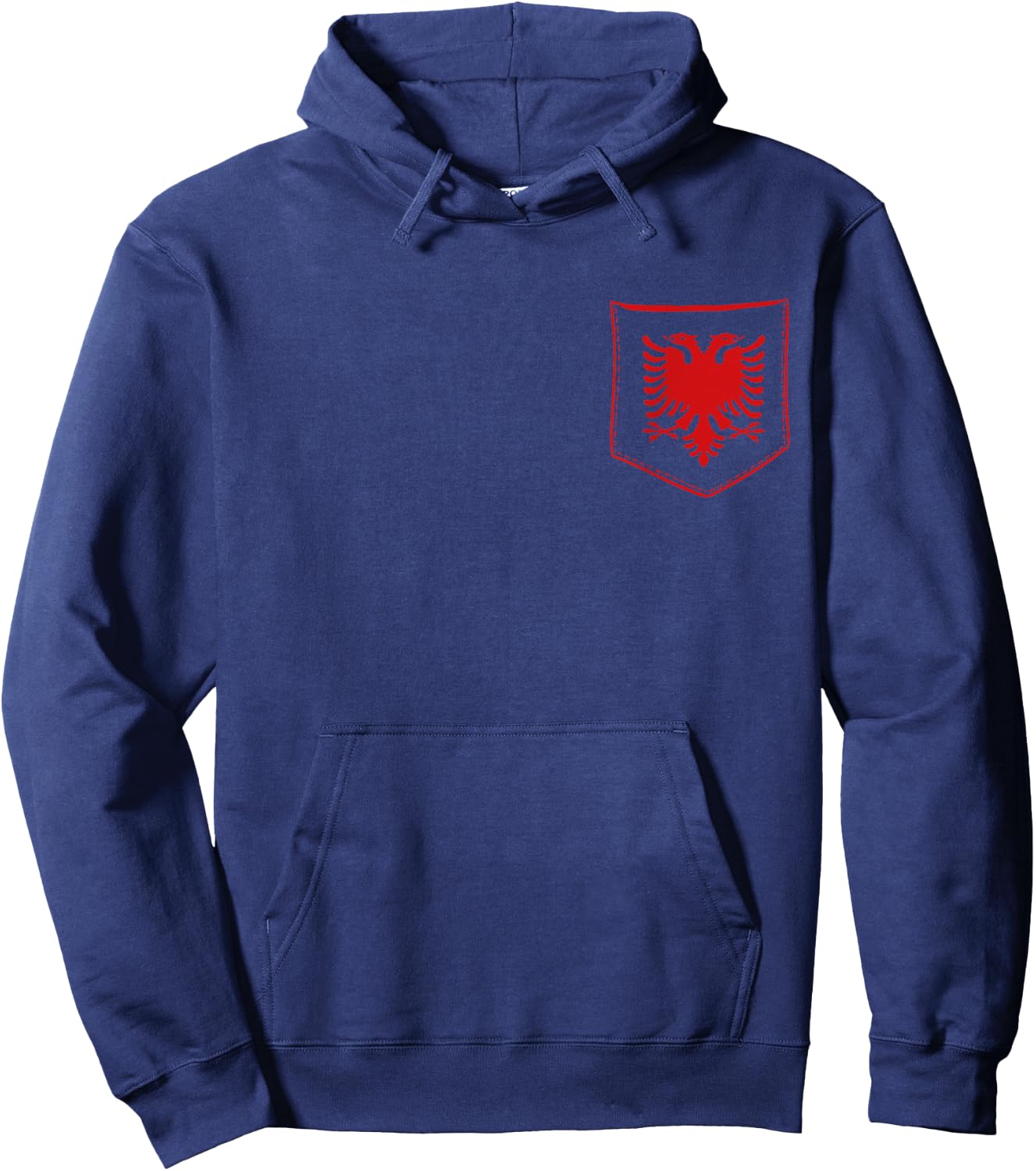 Albania Flag Shqip Shqiponja Albanian Eagle Albania Hoodie - Hoodie | Navy