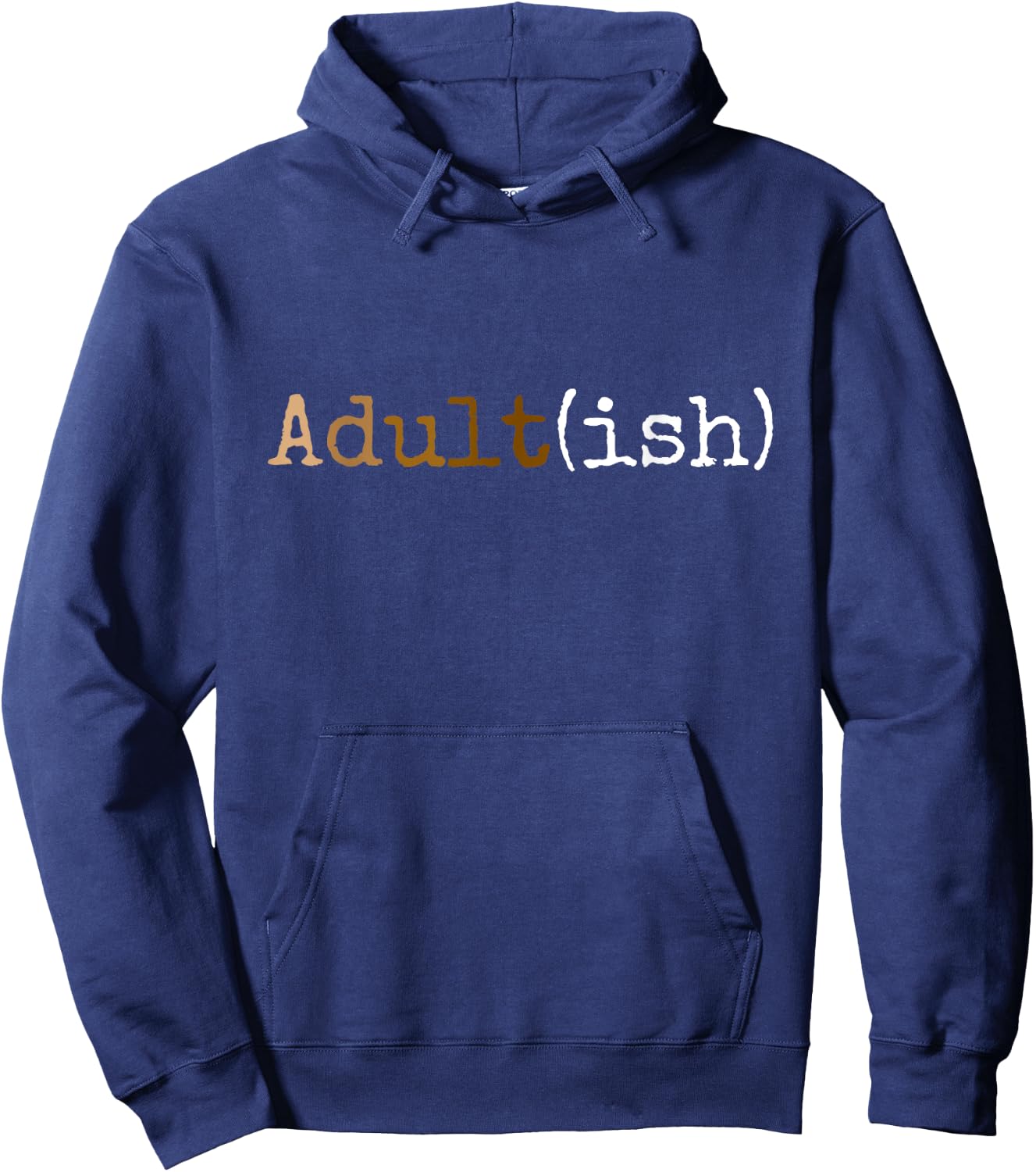Adultish Shirt Melanin 21st Birthday Shirt 18th Birthday Hoodie - Hoodie | Navy