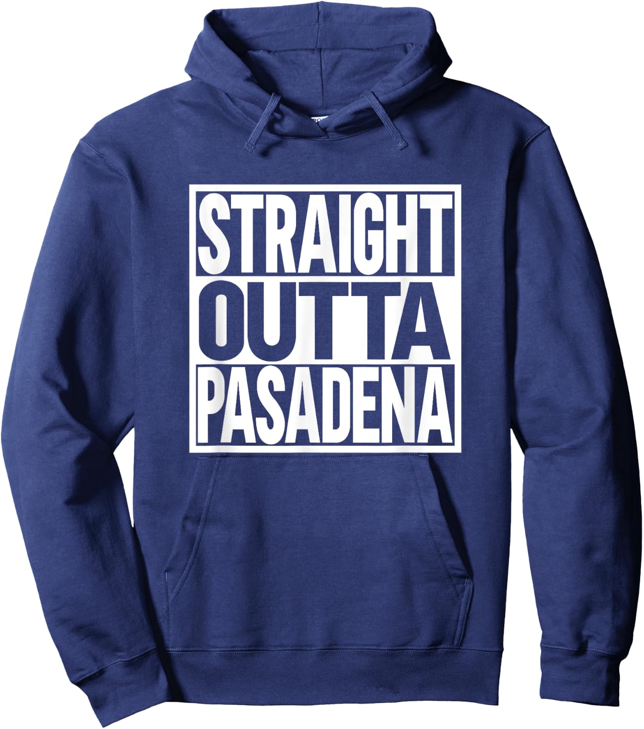 Straight Outta Pasadena Hoodie - Hoodie | Navy