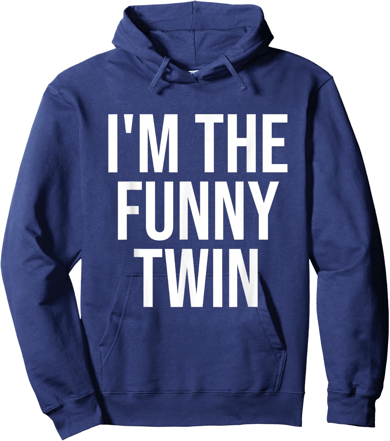 I'm The Funny Twin Hoodie - Hoodie | Navy