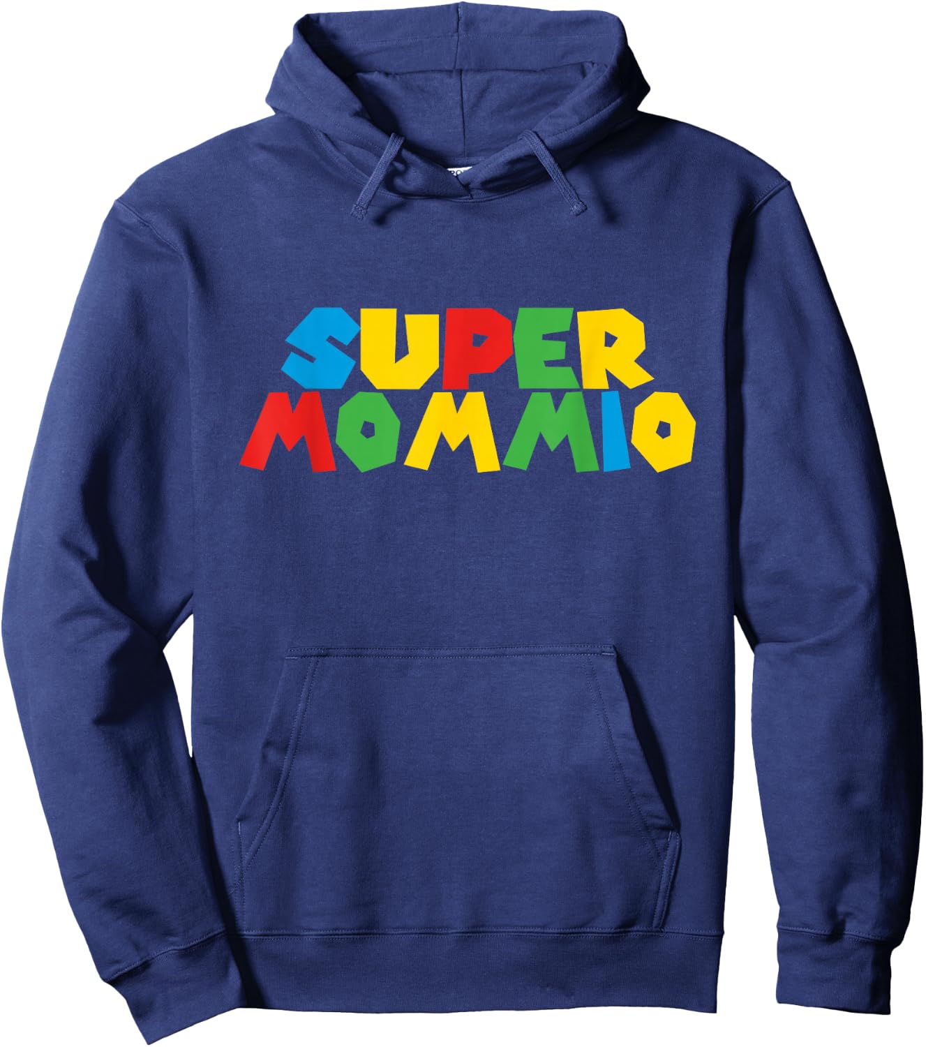 Super Gamer Mommio Women day for Mothers From Husband & Kids Hoodie - Hoodie | Navy