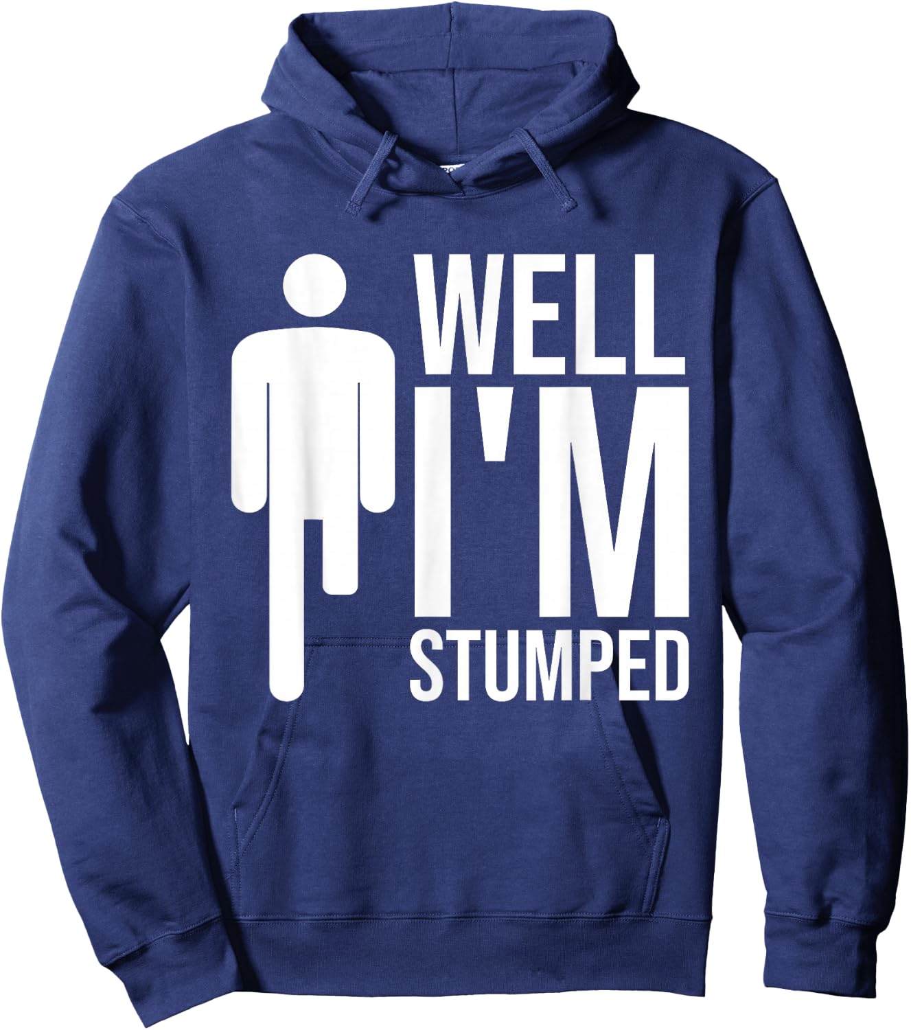 Funny Amputee Disability Prosthetic Legs Amputated Men Women Hoodie - Hoodie | Navy