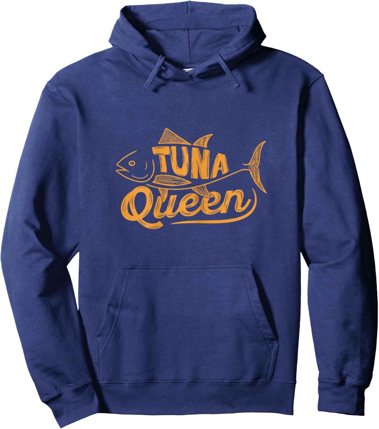 Tuna Queen Design for a Tuna Lover Hoodie - Hoodie | Navy