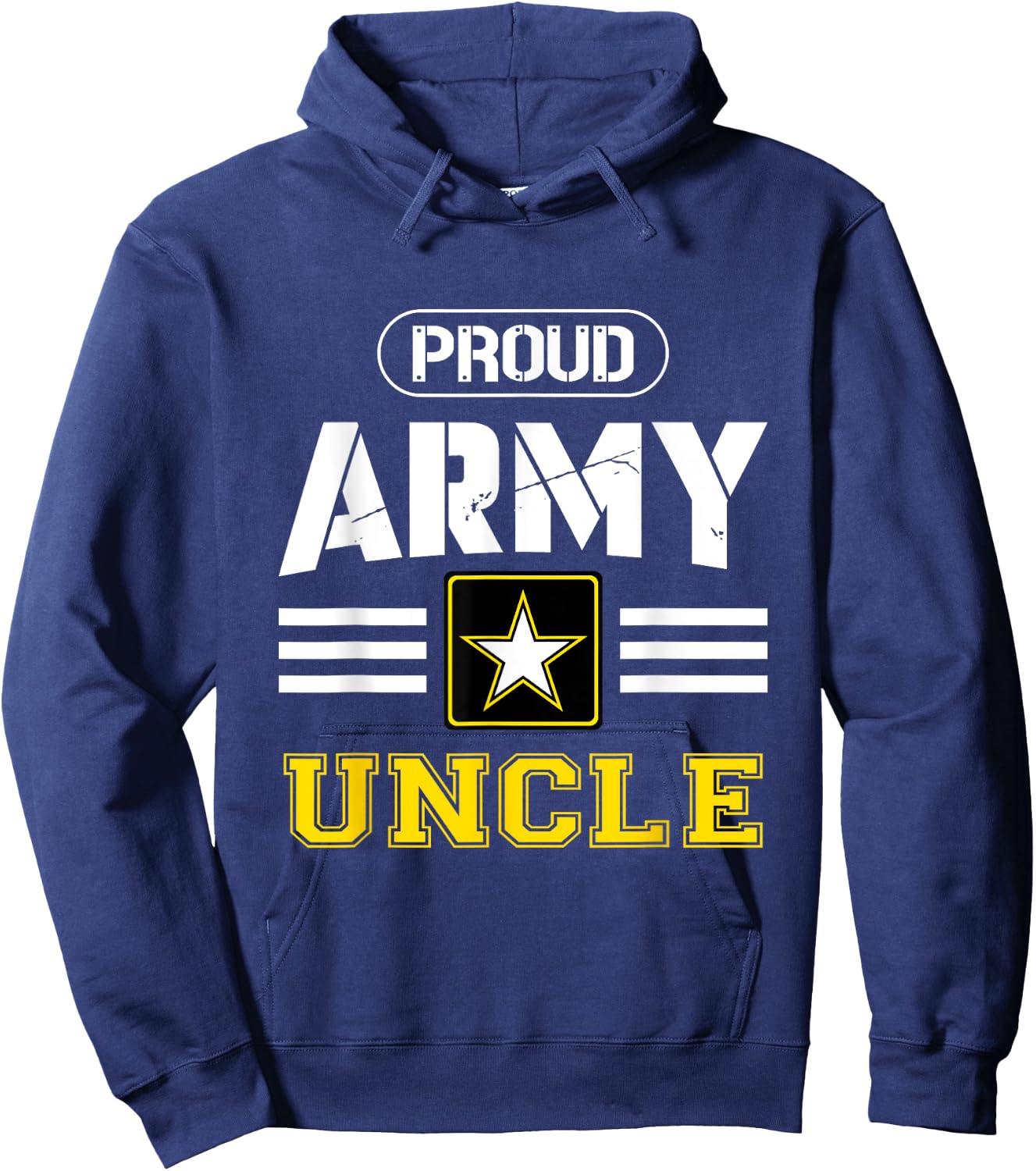 Proud Army Uncle of a US Soldier Military Pride For Hoodie - Hoodie | Navy