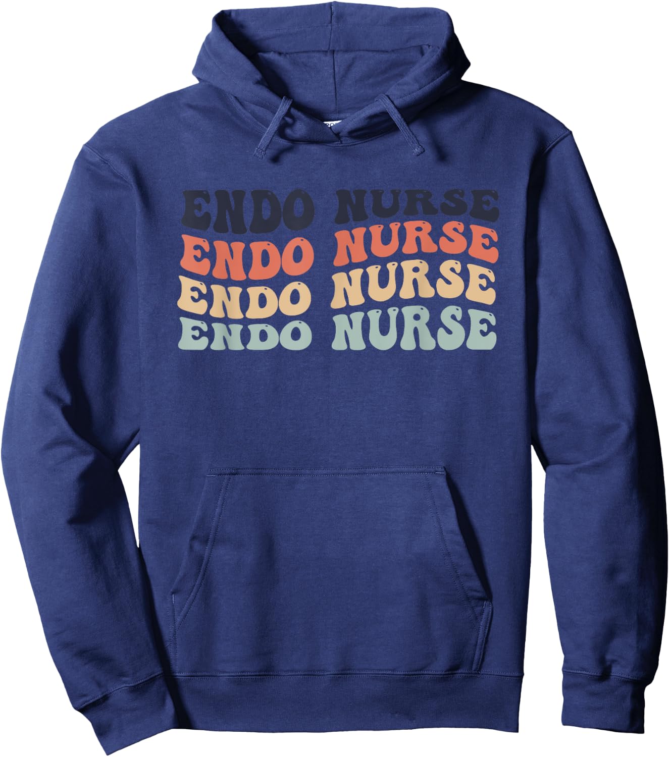 Nurse Endoscopy Endo Nurse Squad Colon Anatomy Nursing Hoodie - Hoodie | Navy
